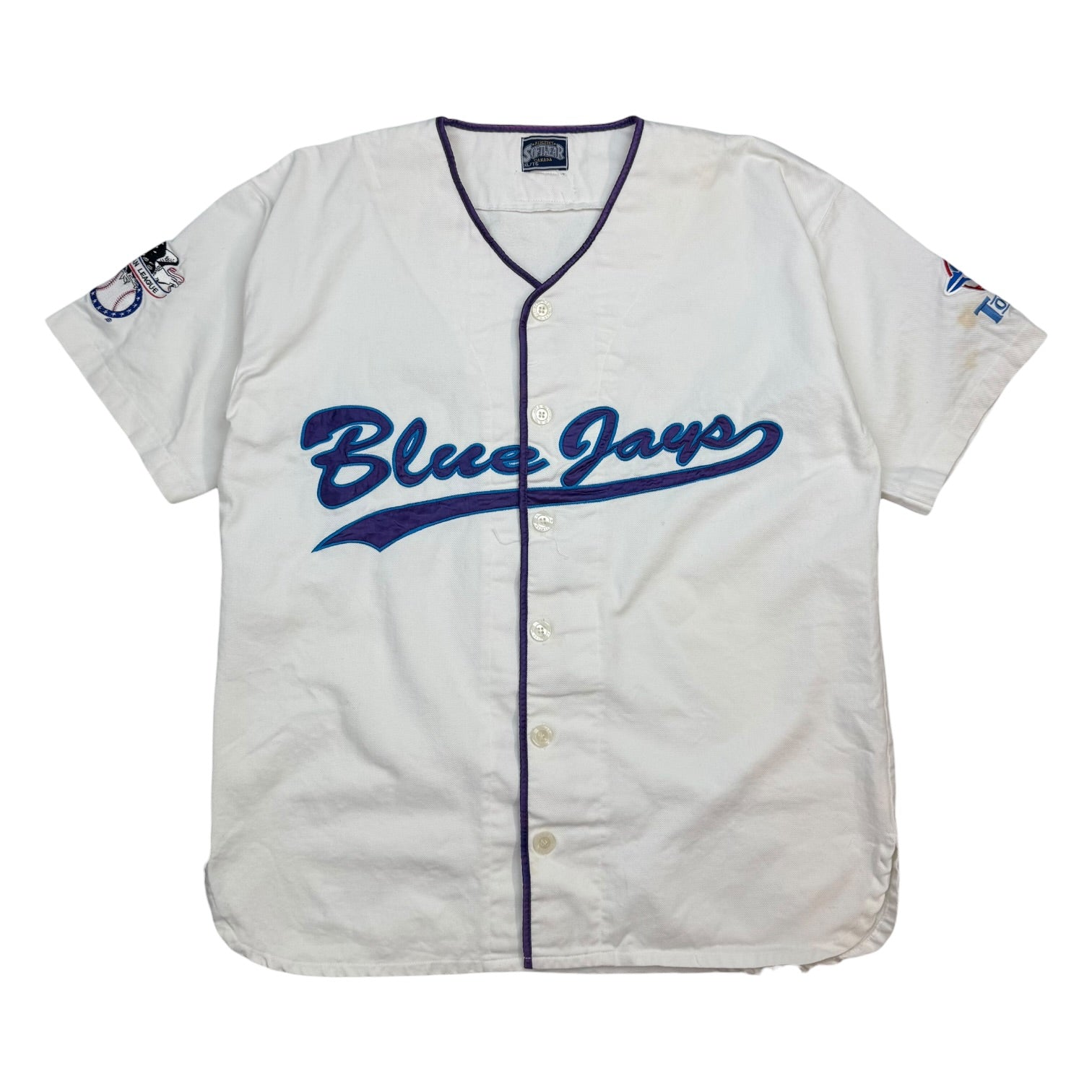 Vintage Softwear Toronto Blue Jays Jersey White