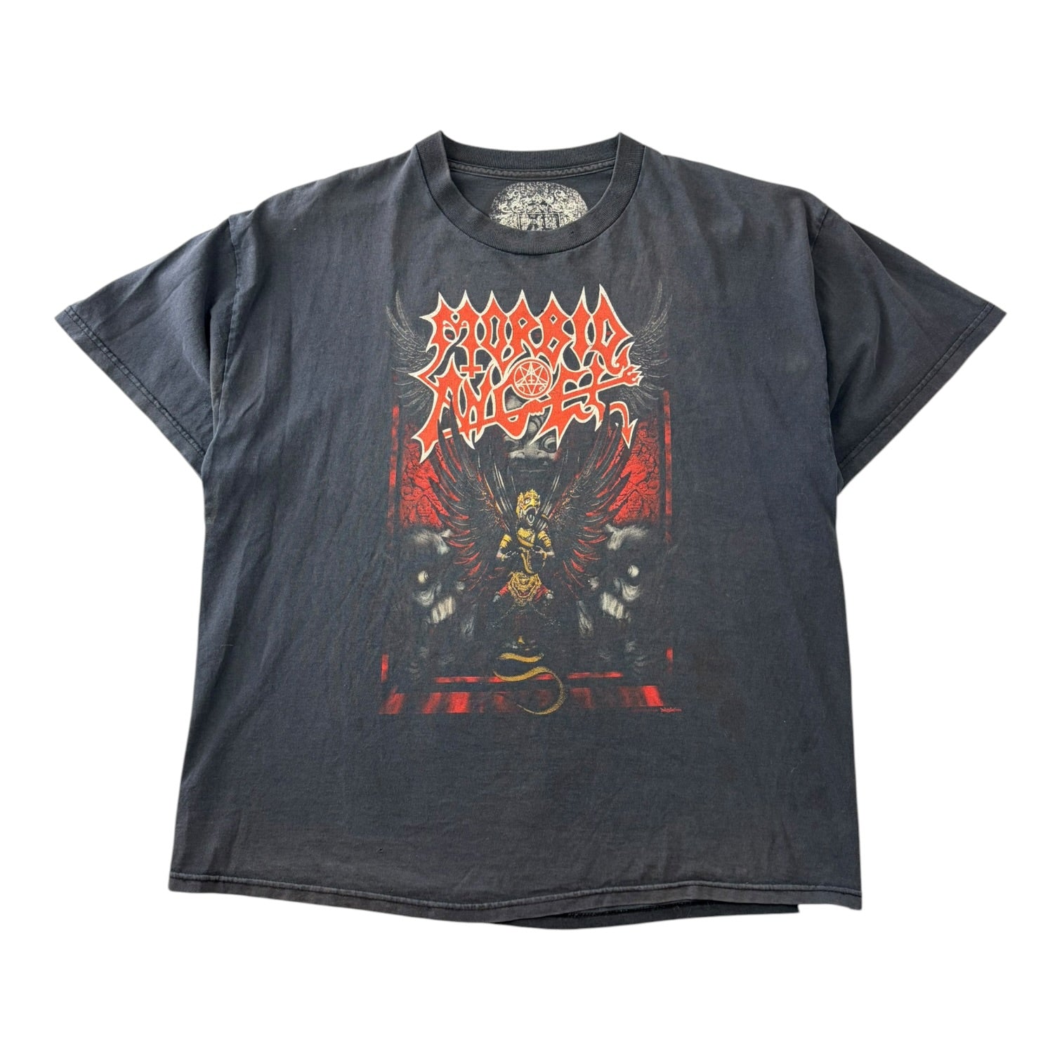 Vintage Morbid Angel T-Shirt Faded Black