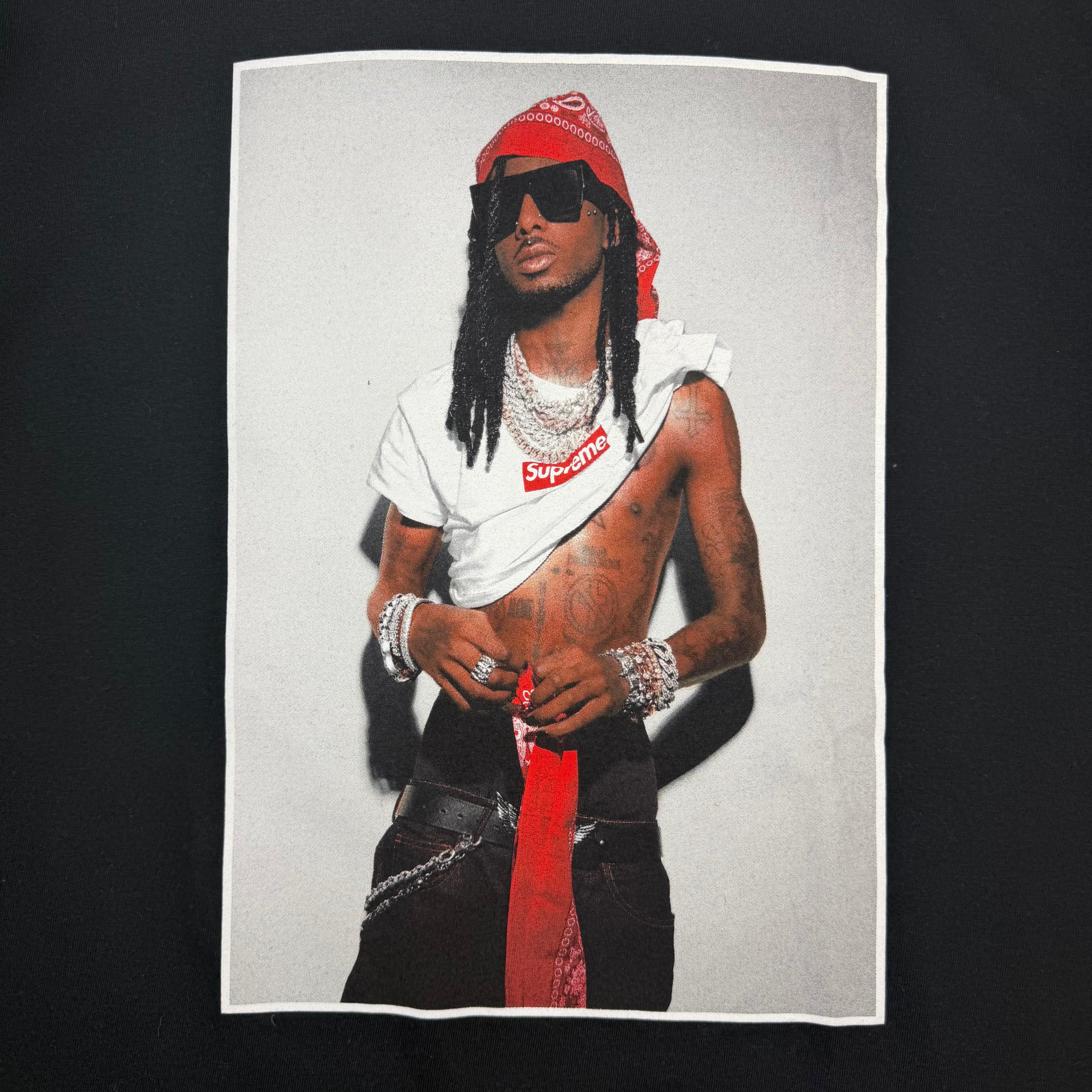 Supreme Playboi Carti Photo Tee Black