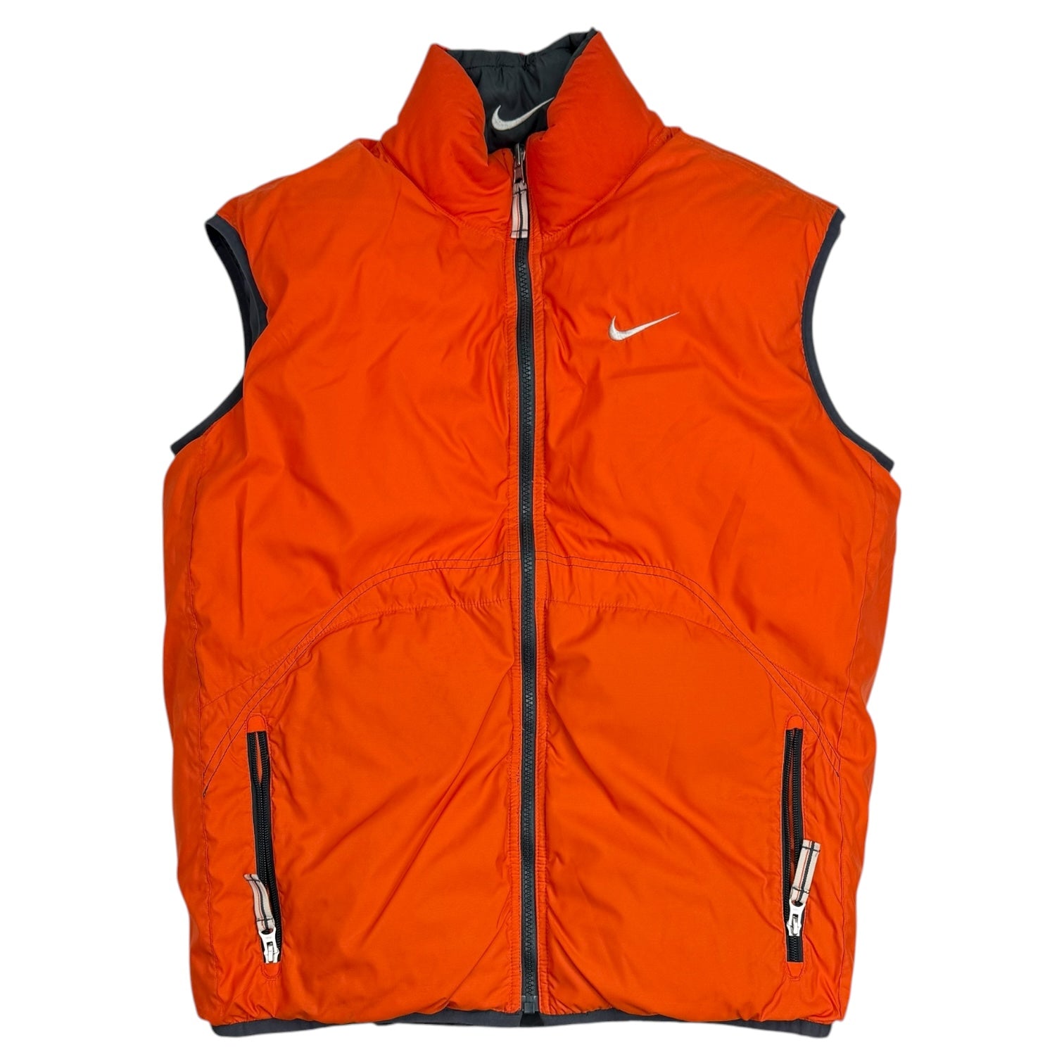 Vintage Nike Reversible Vest Black/Orange
