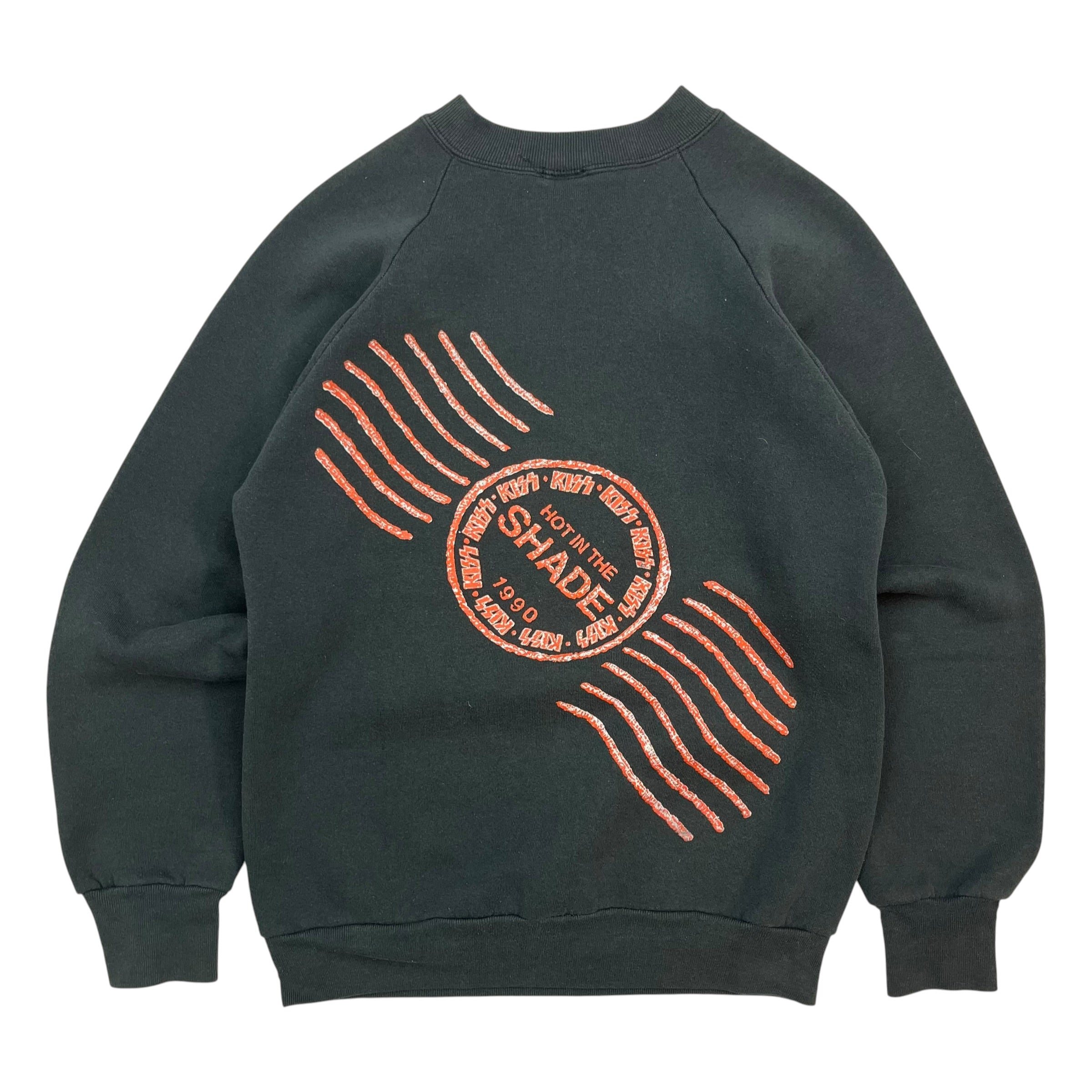 1990 KISS Hot In The Shade Crewneck Black