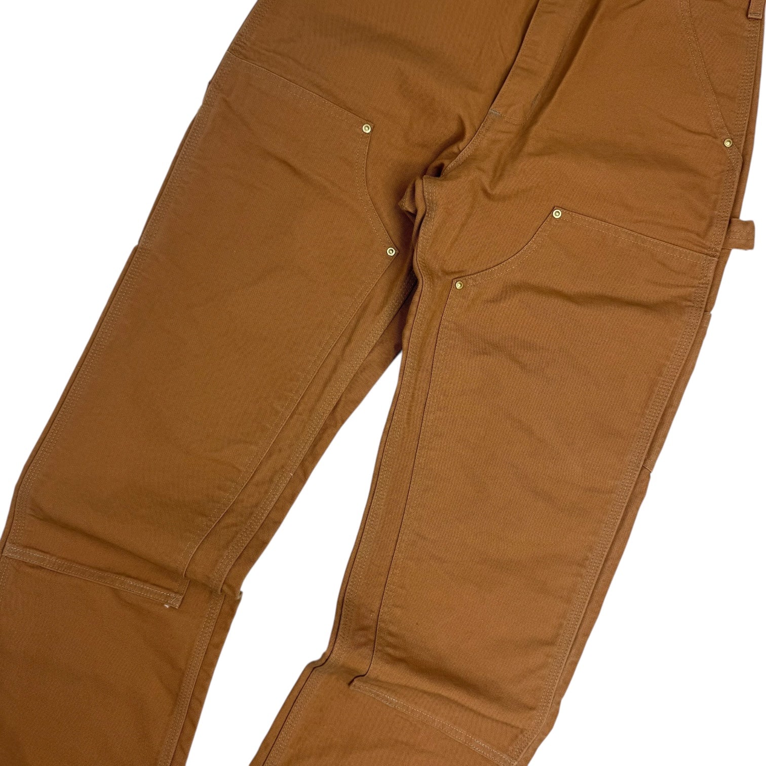 Vintage Carhartt Double Knee Pants Dark Tan