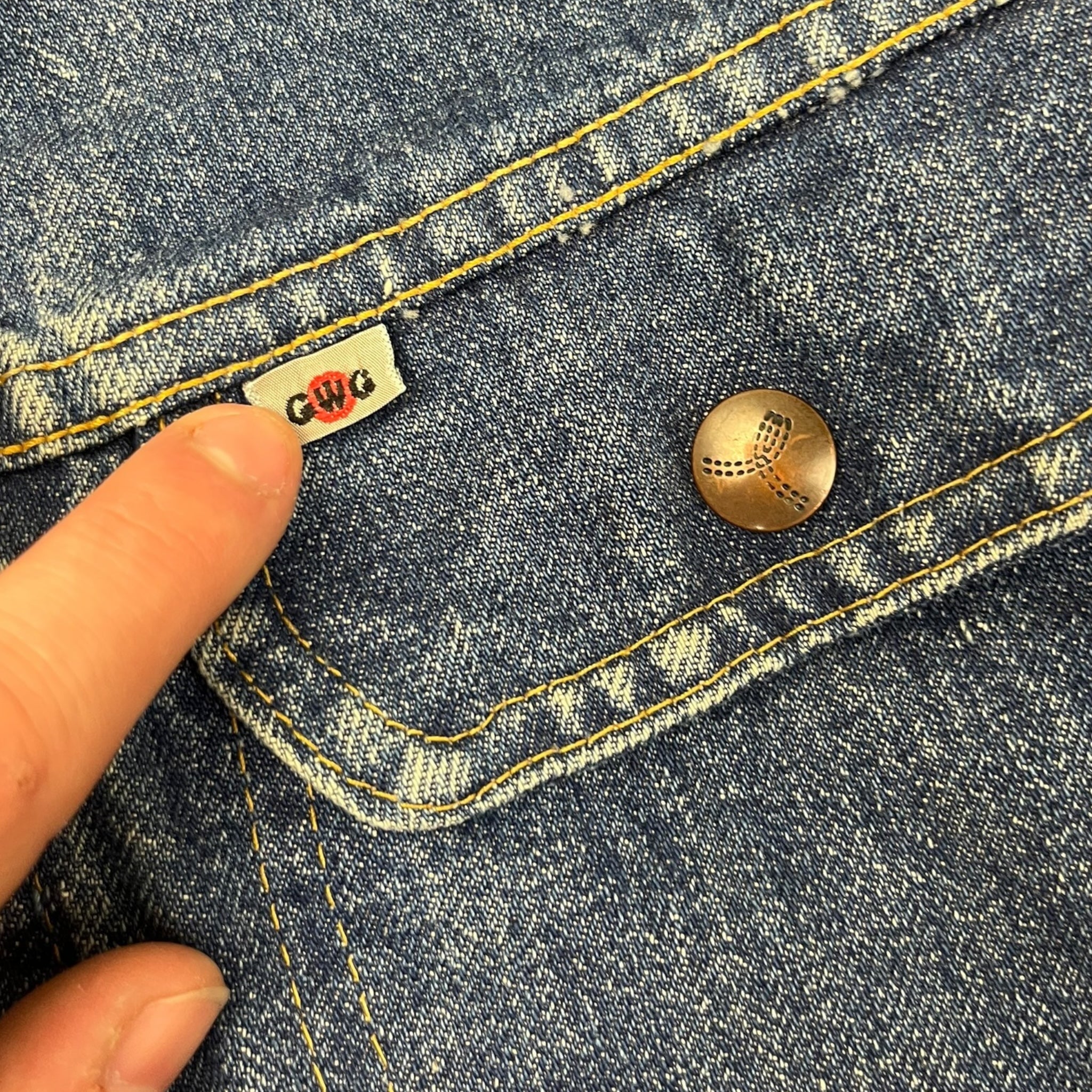 Vintage GWG Four Pocket Denim Jacket