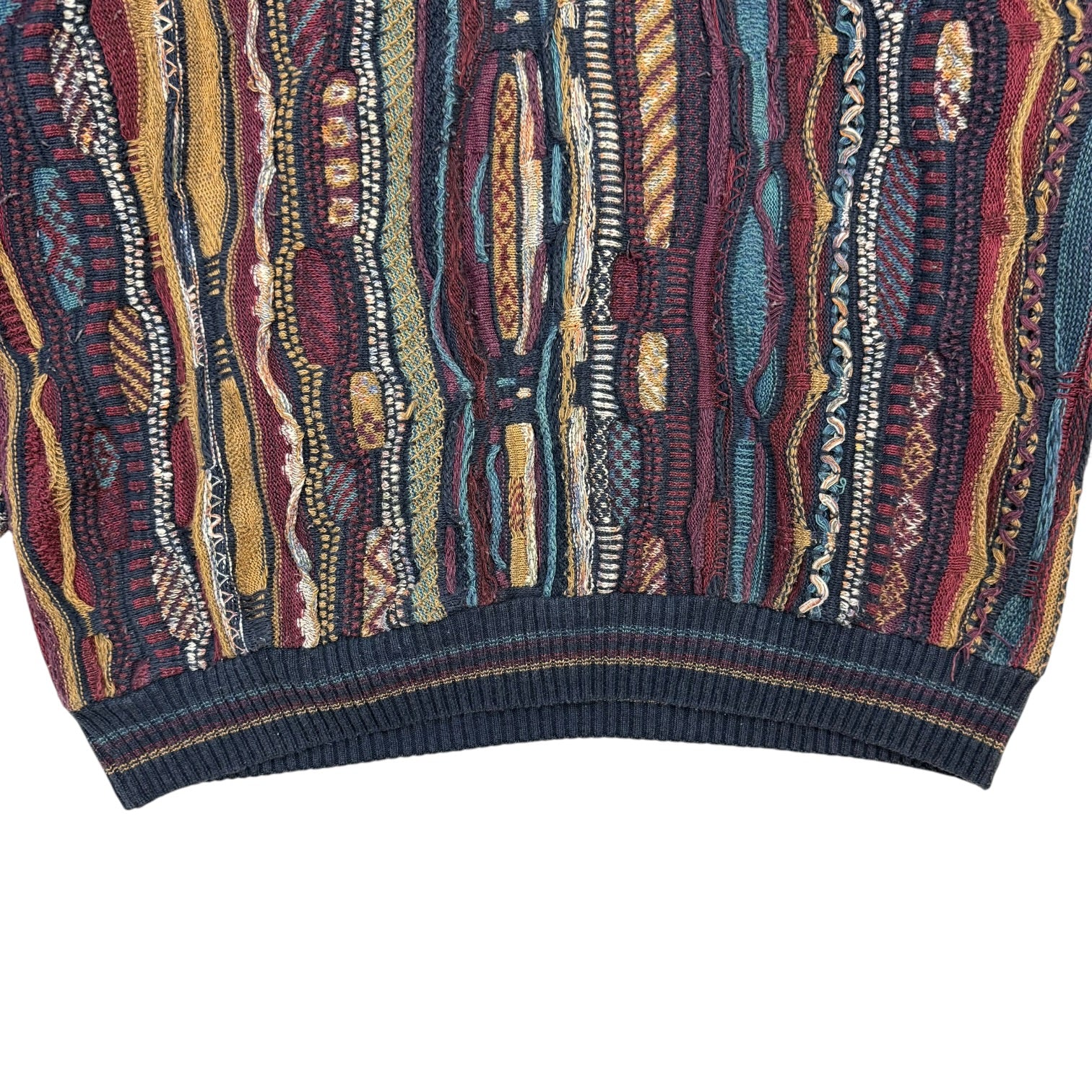 Vintage RoundTree & Yorke Cable Knit Sweater Multicolour