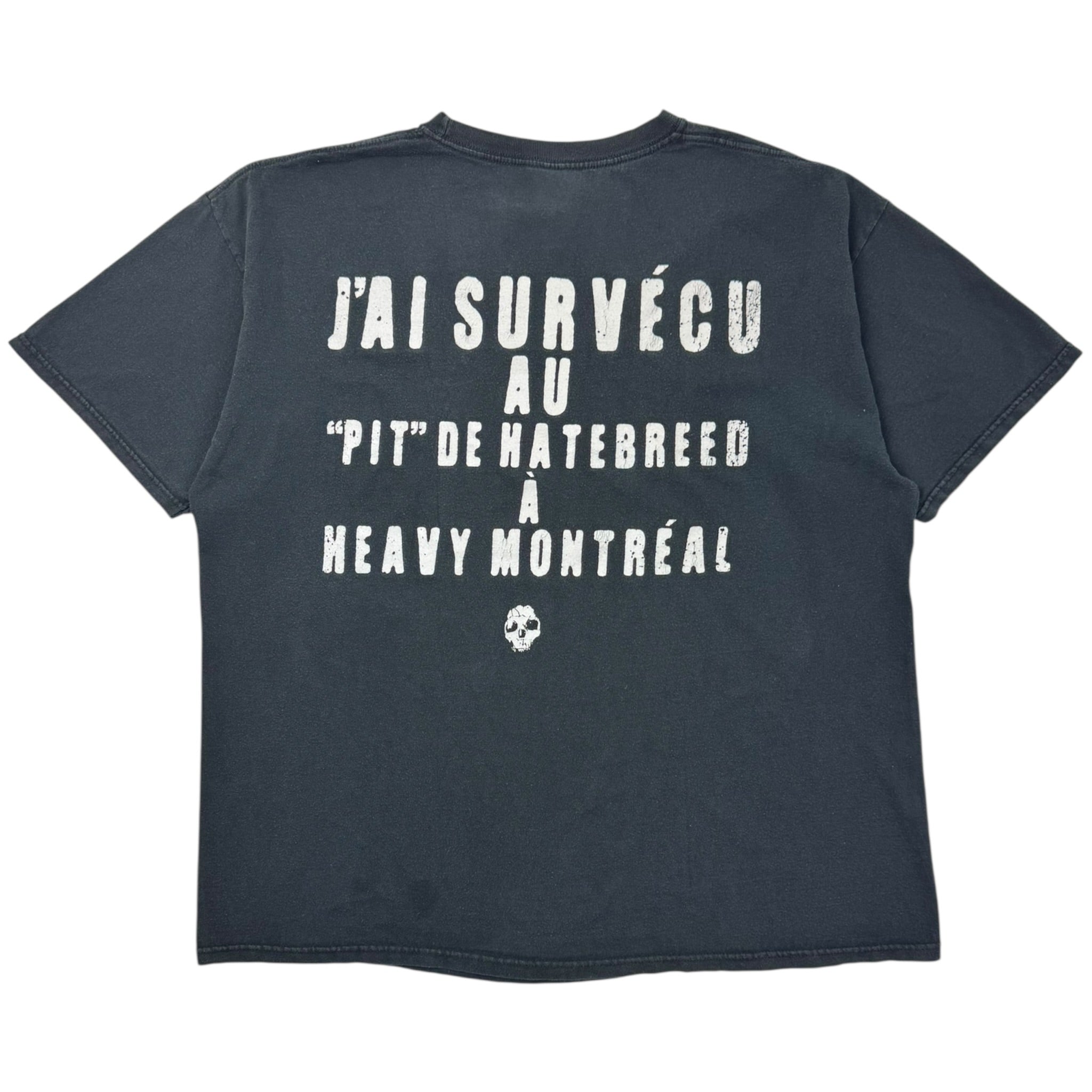 Vintage Hatebreed Heavy Montreal Tour T-Shirt