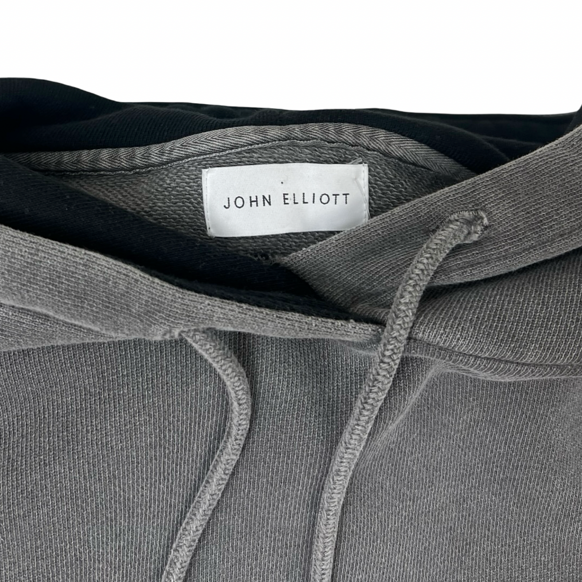 (W) John Elliott 1992 Two-Tone Cotton Hoodie