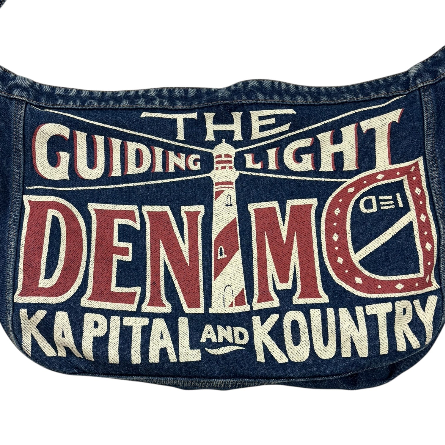 Kapital 13oz Denim “Guiding Light” Newspaper Bag Indigo