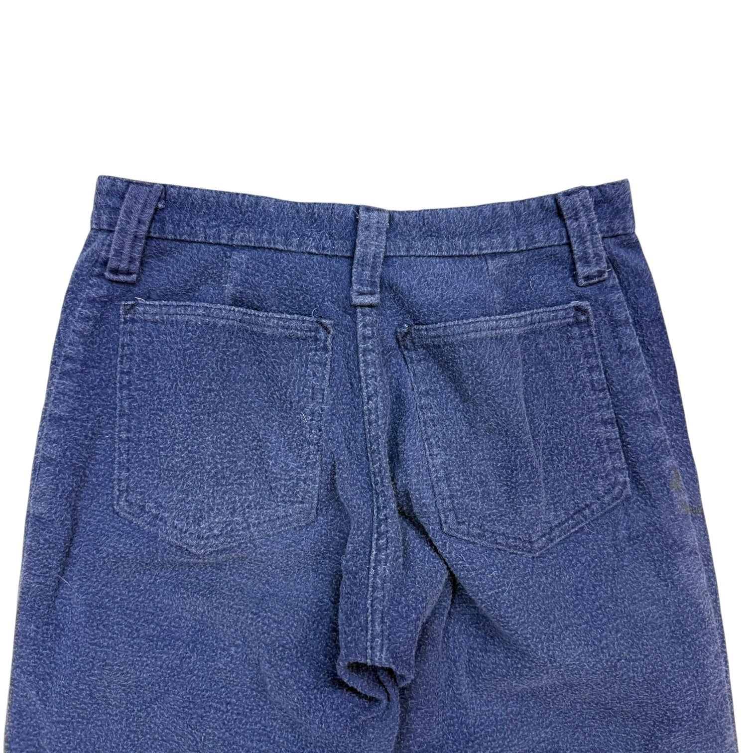 (W) Vintage Denim Bell Bottom Dark Blue