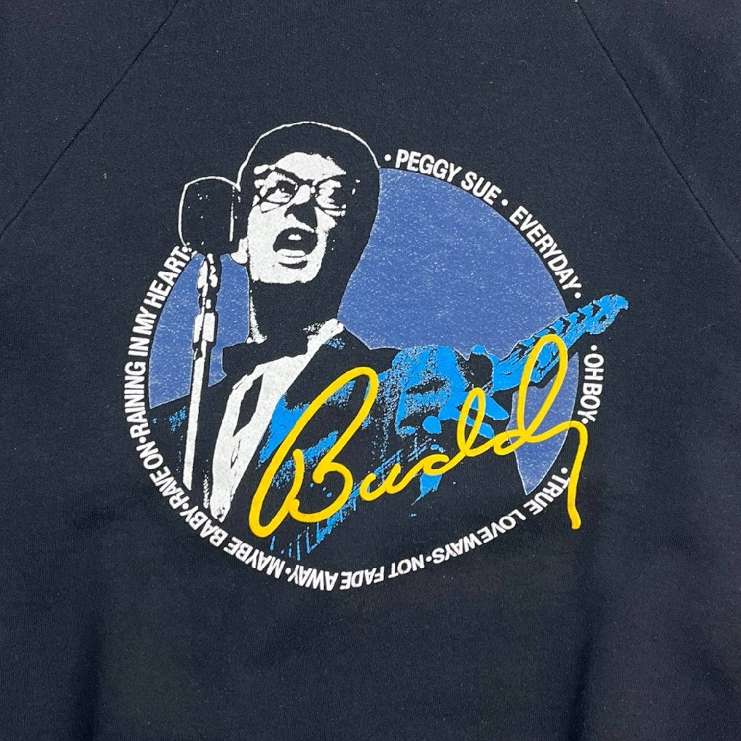 Vintage Buddy Holly Crew Neck