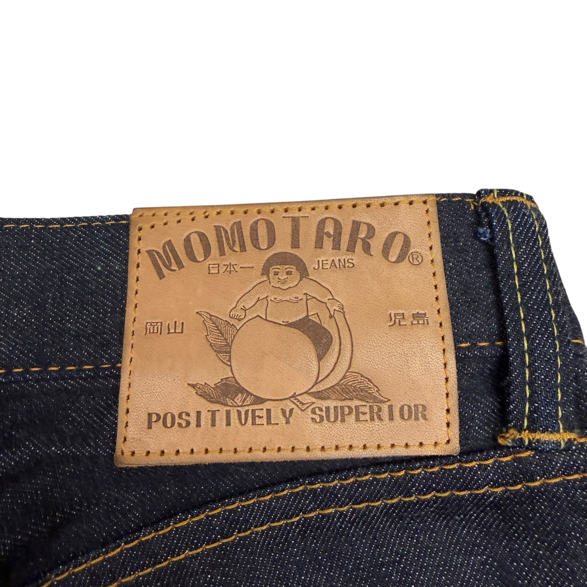 Momotaro Raw Denim Selvedge Jeans Indigo