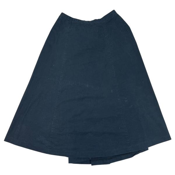 (W) Club Monaco Casual High Waist A-Line Midi Skirt