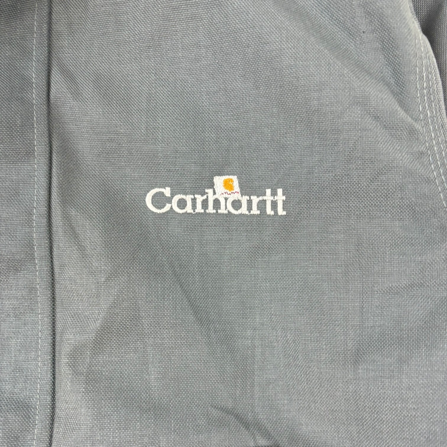 Vintage Carhartt Extreme Mesh-Lined Parka Metal Grey