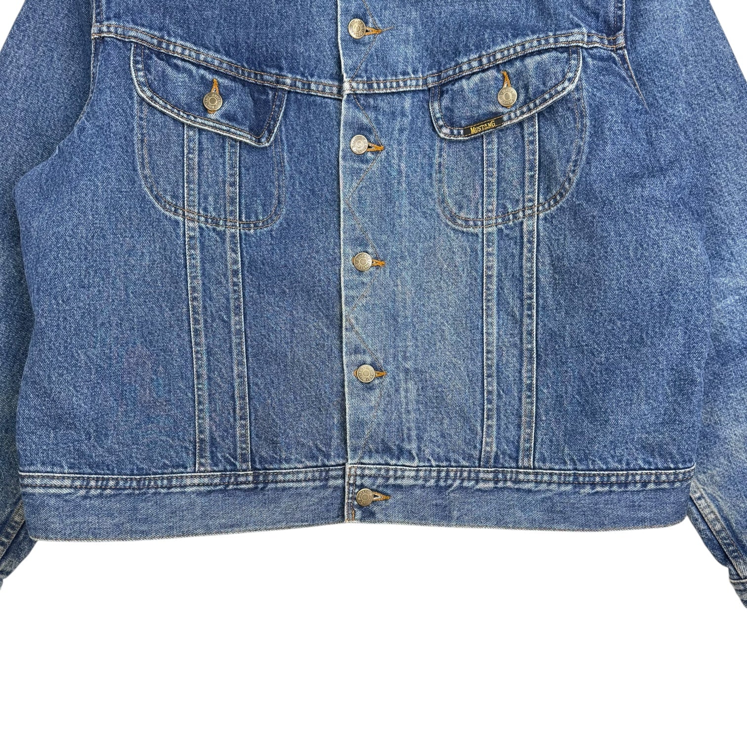Vintage StormRider Denim Jacket Dark Wash