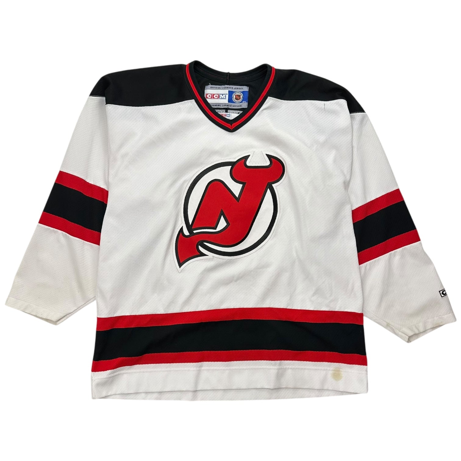 Vintage CCM New Jersey Devils Away Jersey