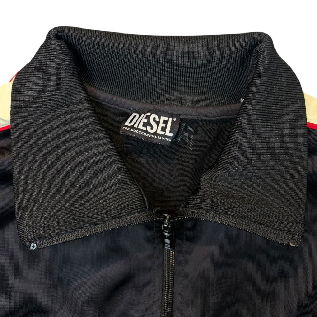 Diesel S-Blocker Track Jacket Black/Cream