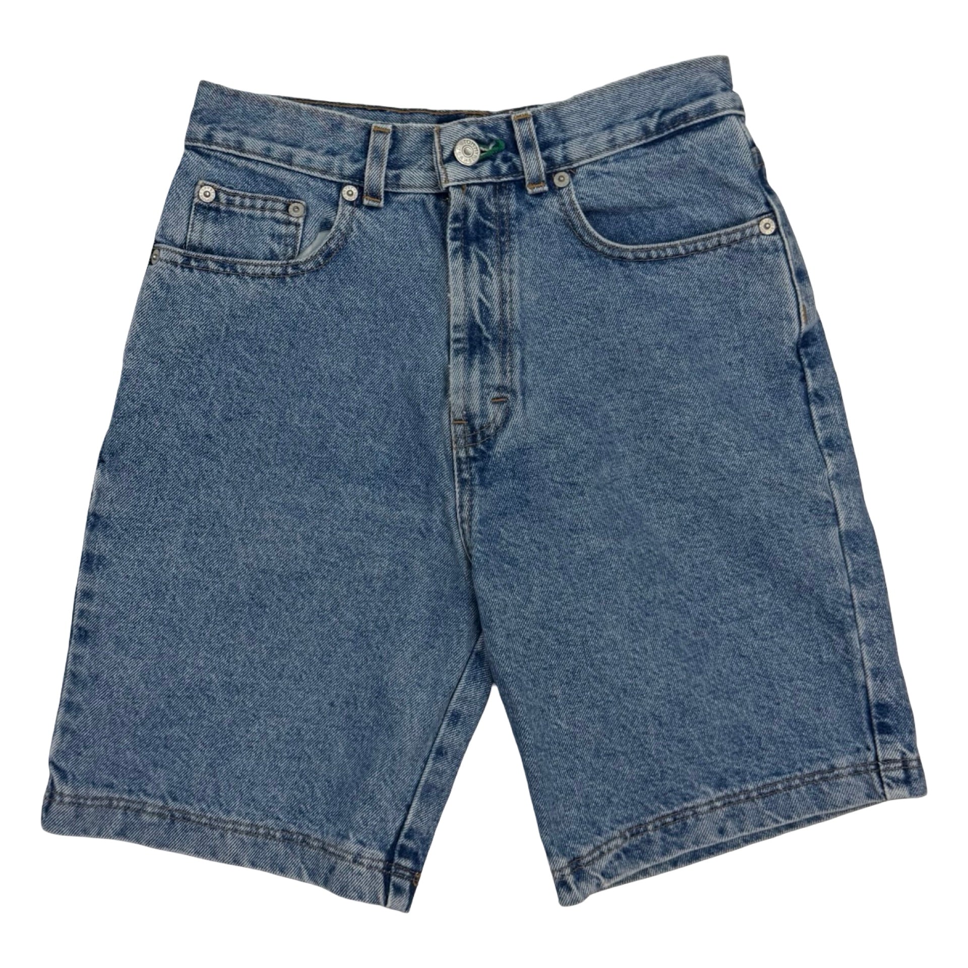 (W) Vintage Tommy Hilfiger Light Wash Denim Shorts Blue