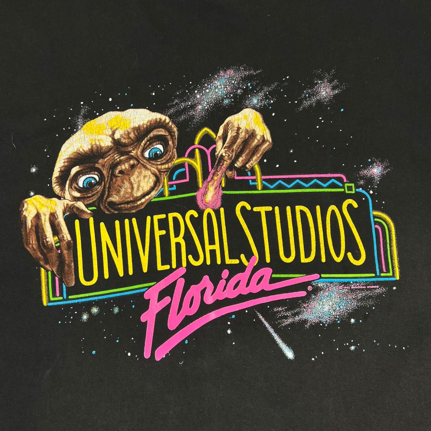 Vintage Universal Studios Florida E.T. The Extra-Terrestrial Graphic T-Shirt