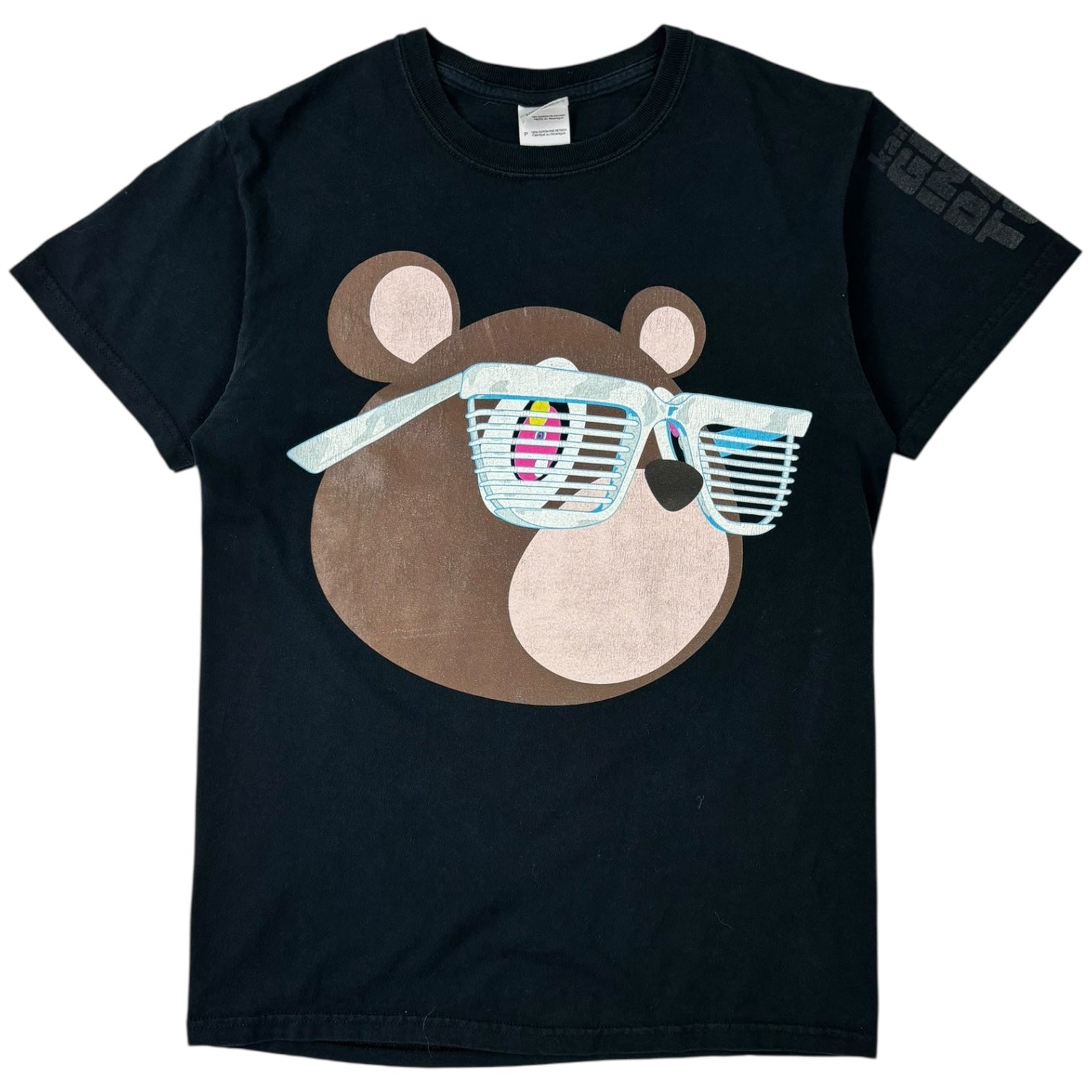 Vintage 2007 Kanye West Murakami Graduation T-Shirt Black