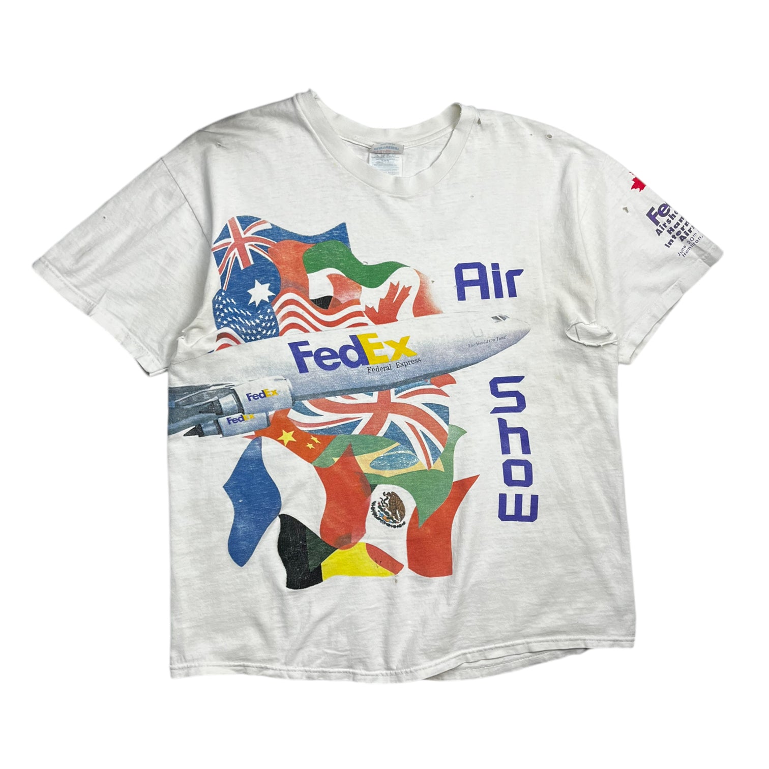 1998 FedEx Air Show Distressed T-Shirt