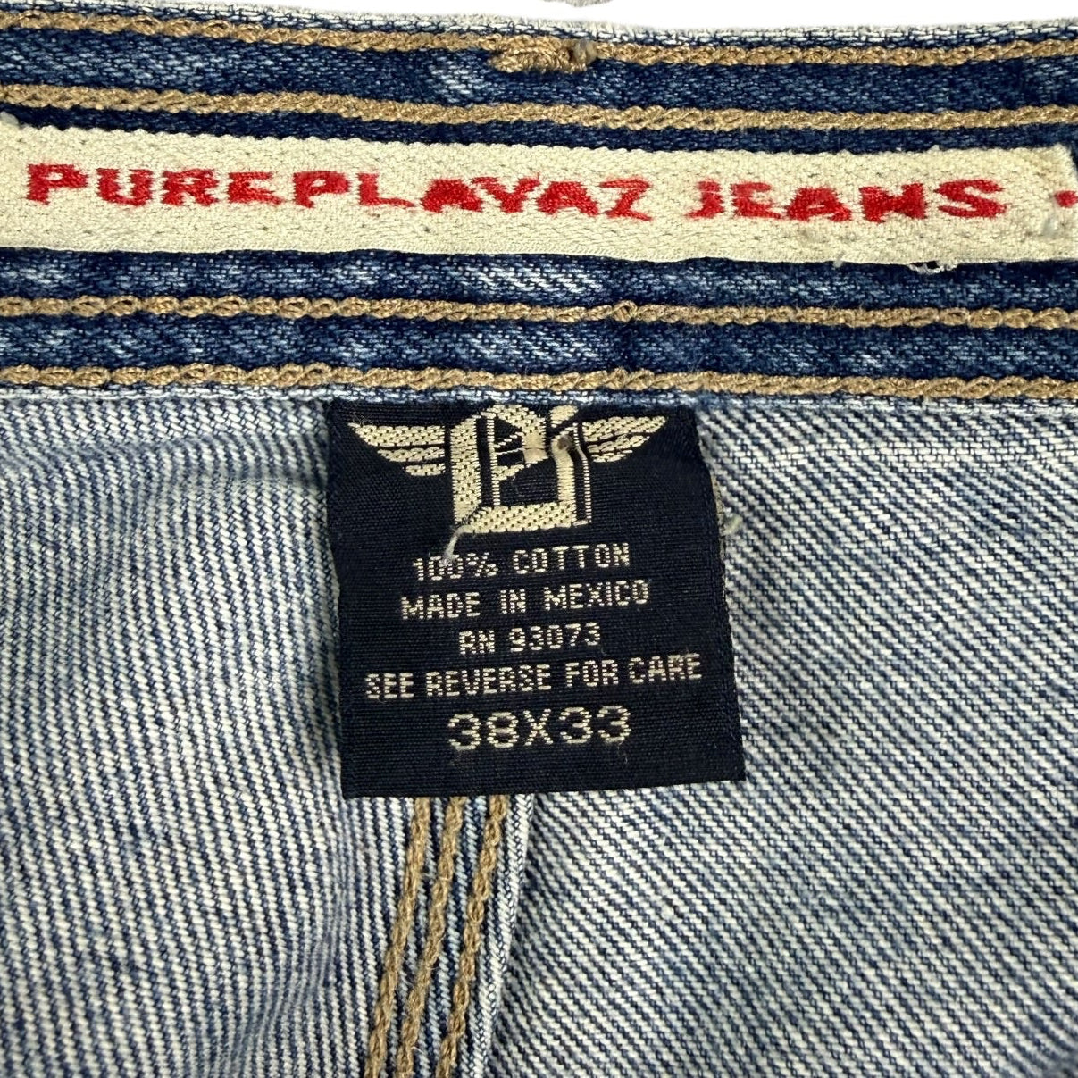 Vintage Pureplayaz Jeans Denim Carpenter Pants