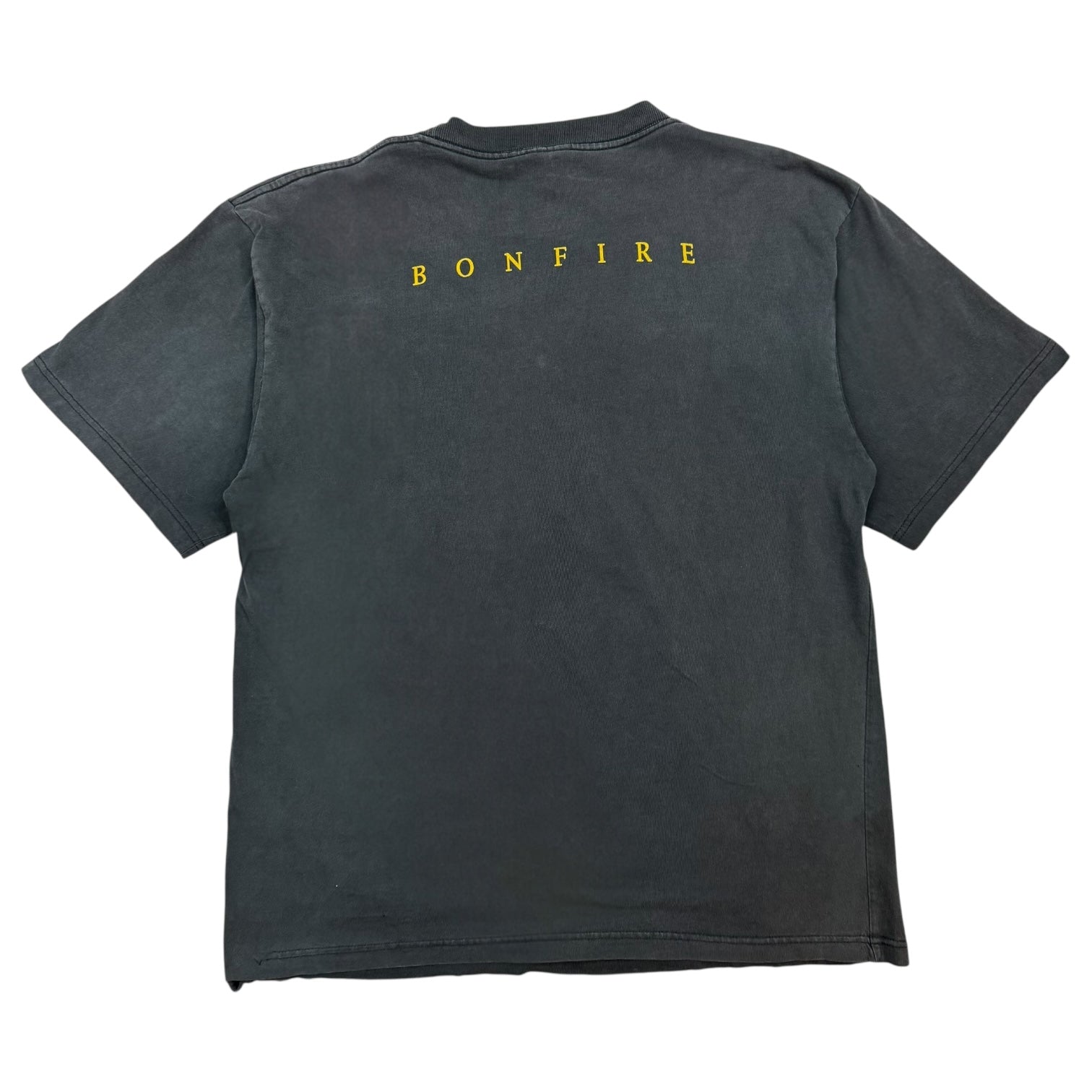 2001 AC/DC Bonfire Tee Black