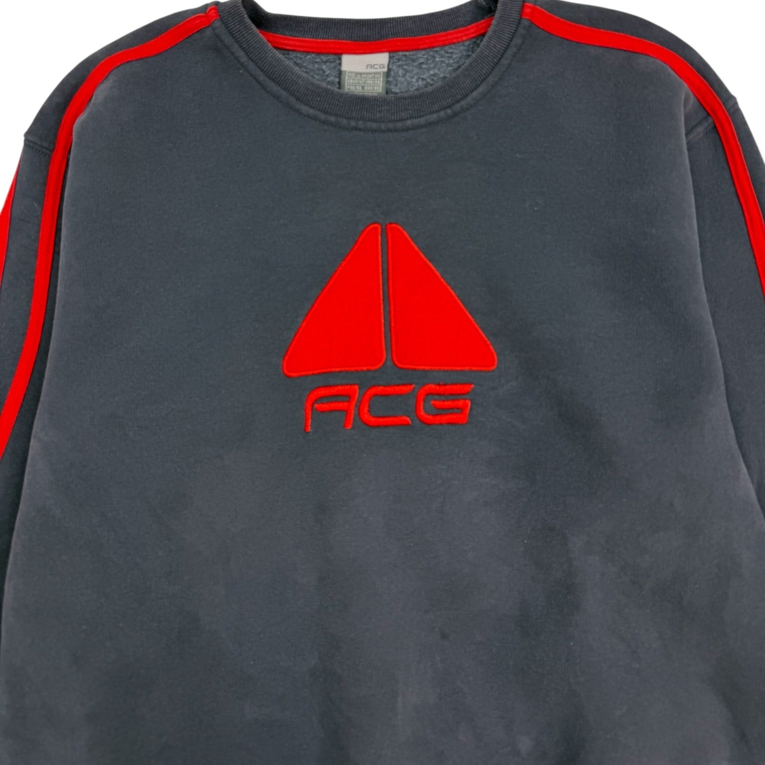 Vintage Nike ACG Lungs Logo Crewneck Grey/Red