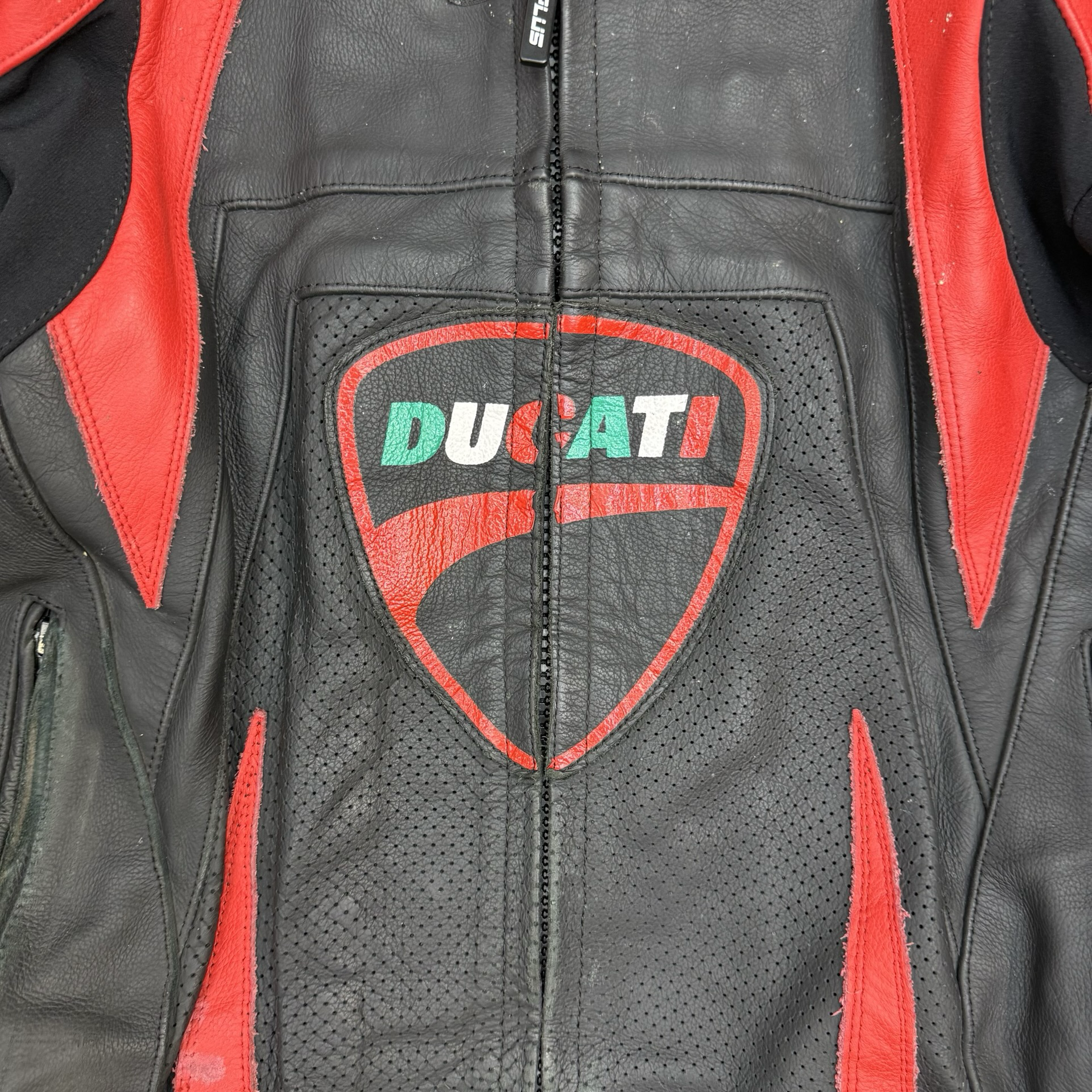 Vintage Ducati Racing Jacket Black/Red