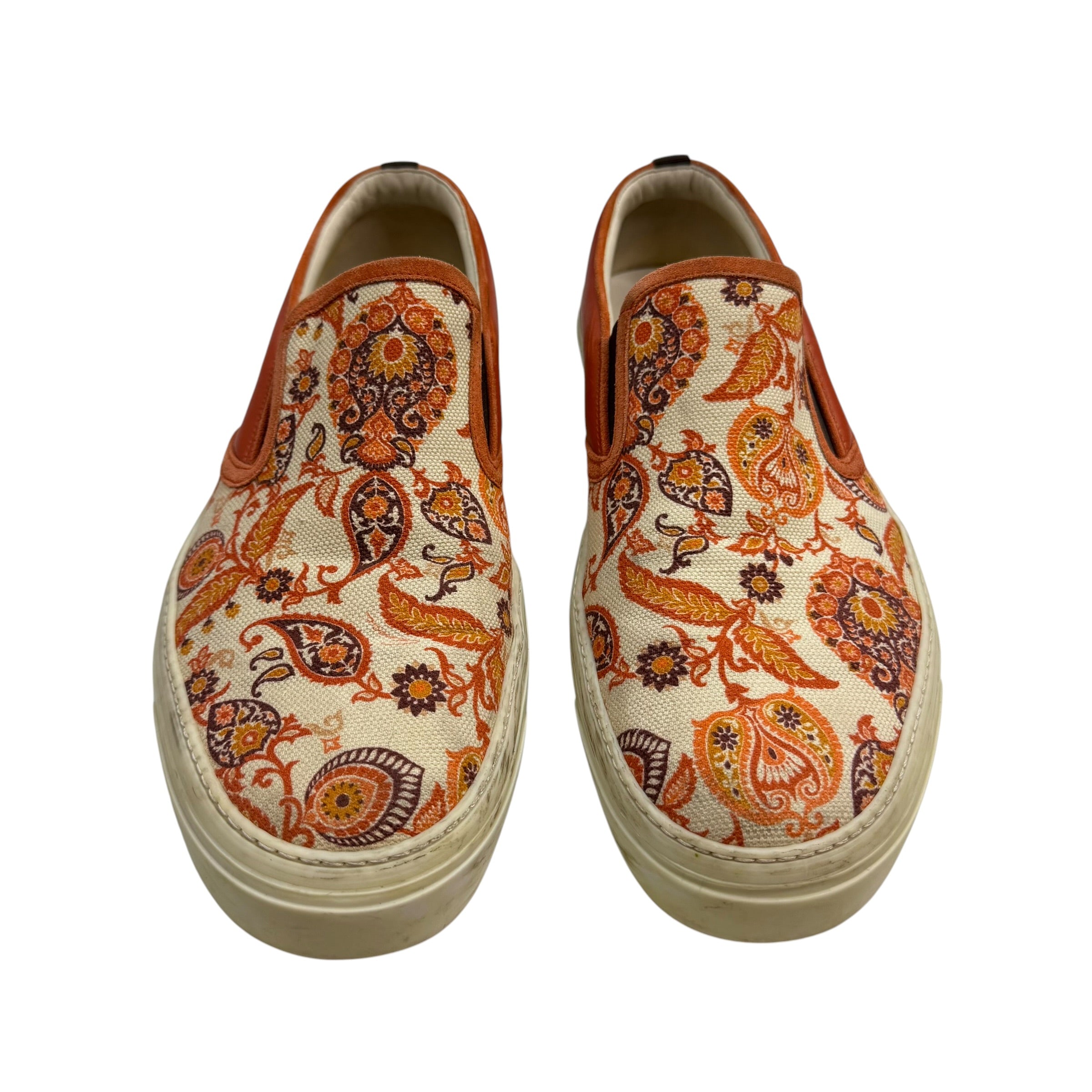 Gucci Paisley Slip On Orange (Used)