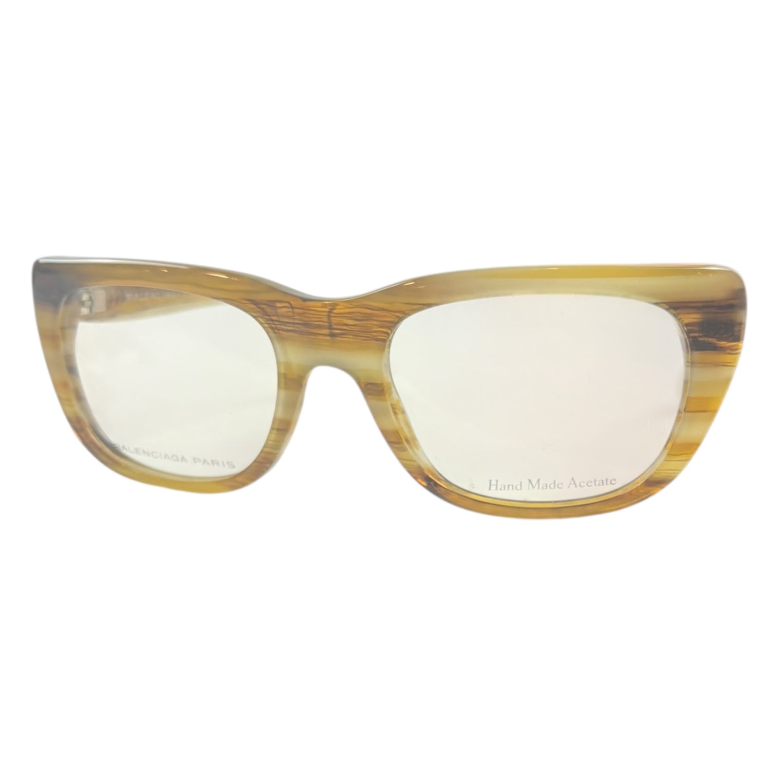 Balenciaga Paris Handmade Acetate Marble Glasses