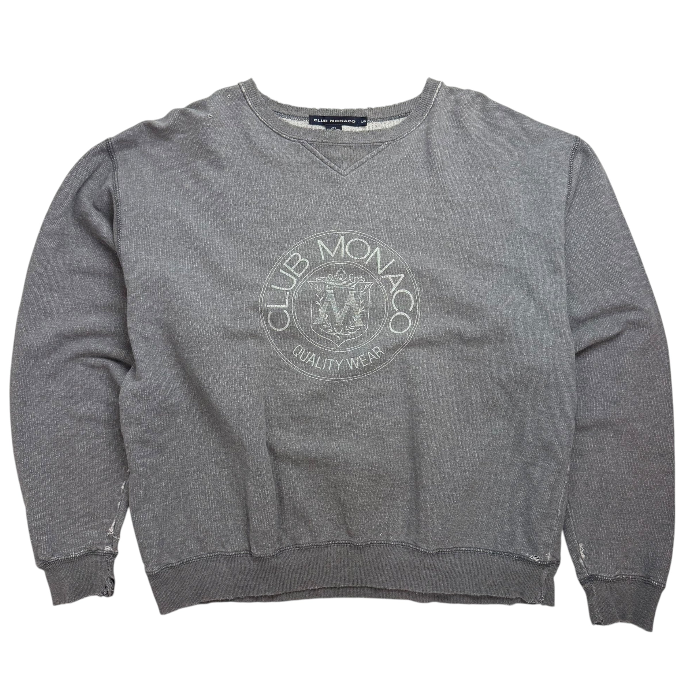 Vintage Club Monaco Crewneck Grey