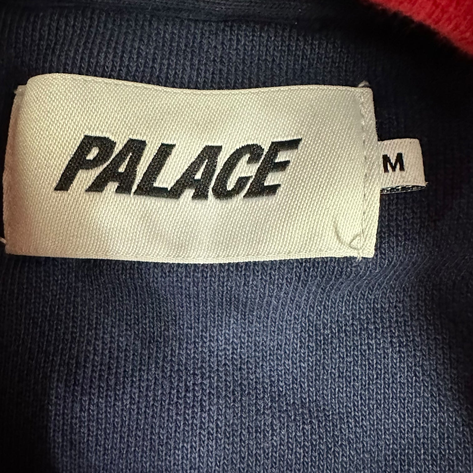 Palace Metric Hoodie Blue/Red