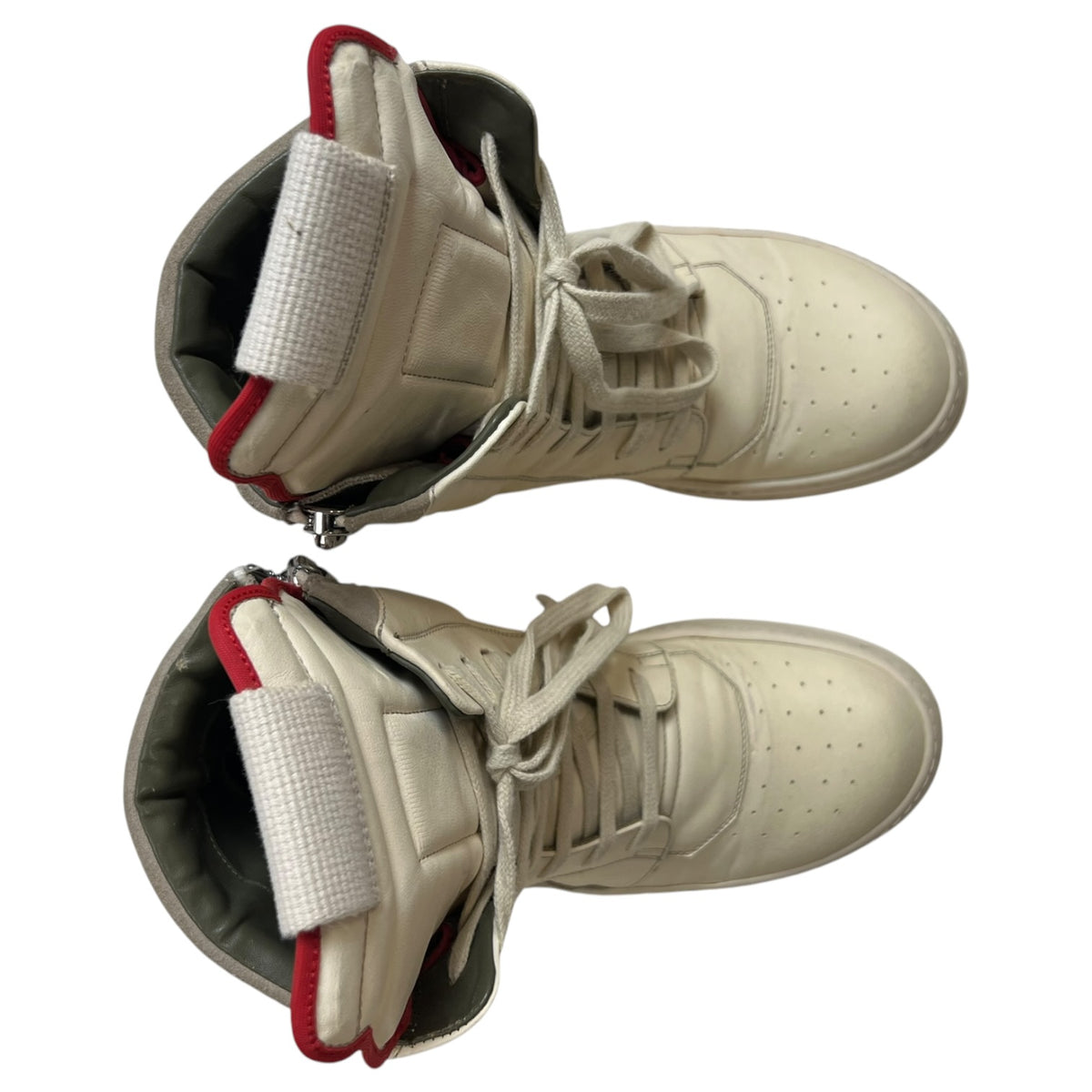 Rick Owen’s Geobasket High-Top Off-White