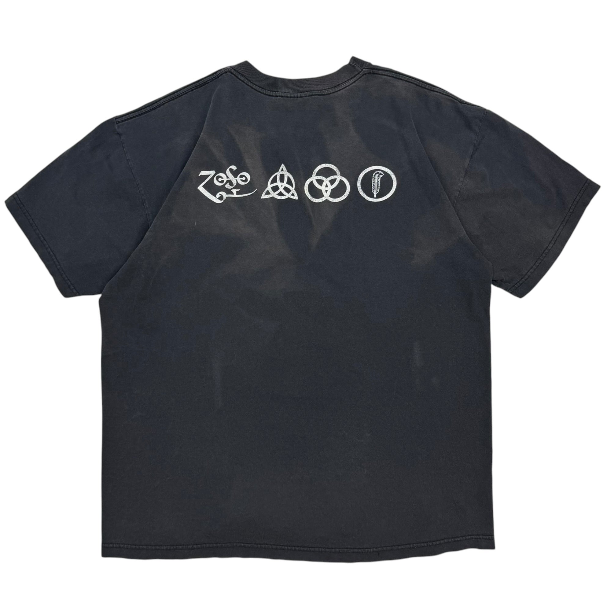 1999 Led Zeppelin The Hermit Tee Black