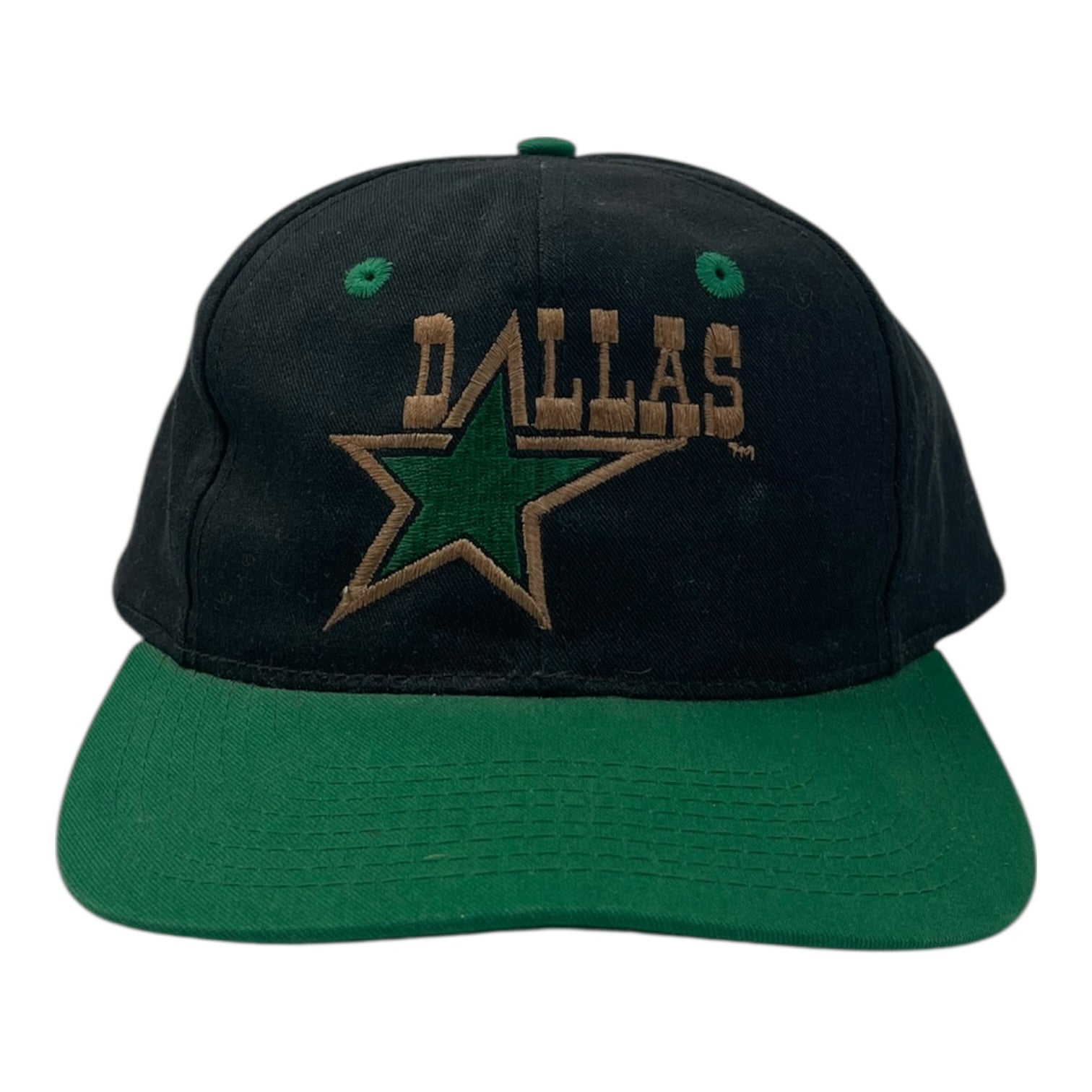 Vintage Dallas Stars Snap Back Faded Black