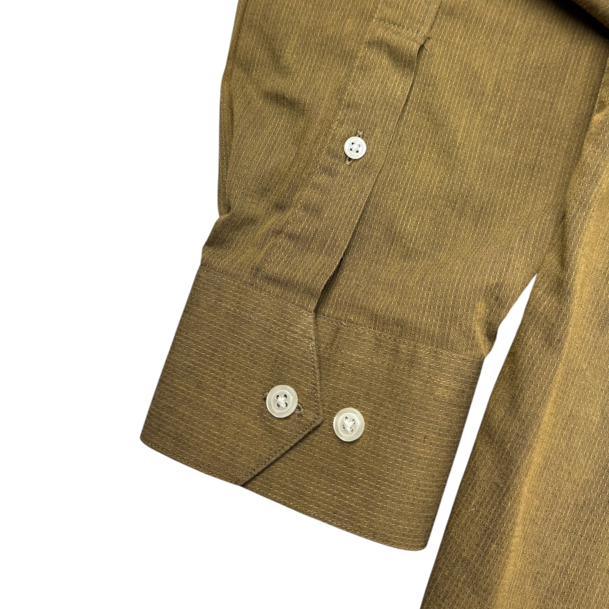 Vintage Christian Dior Button Up Tanned Gold