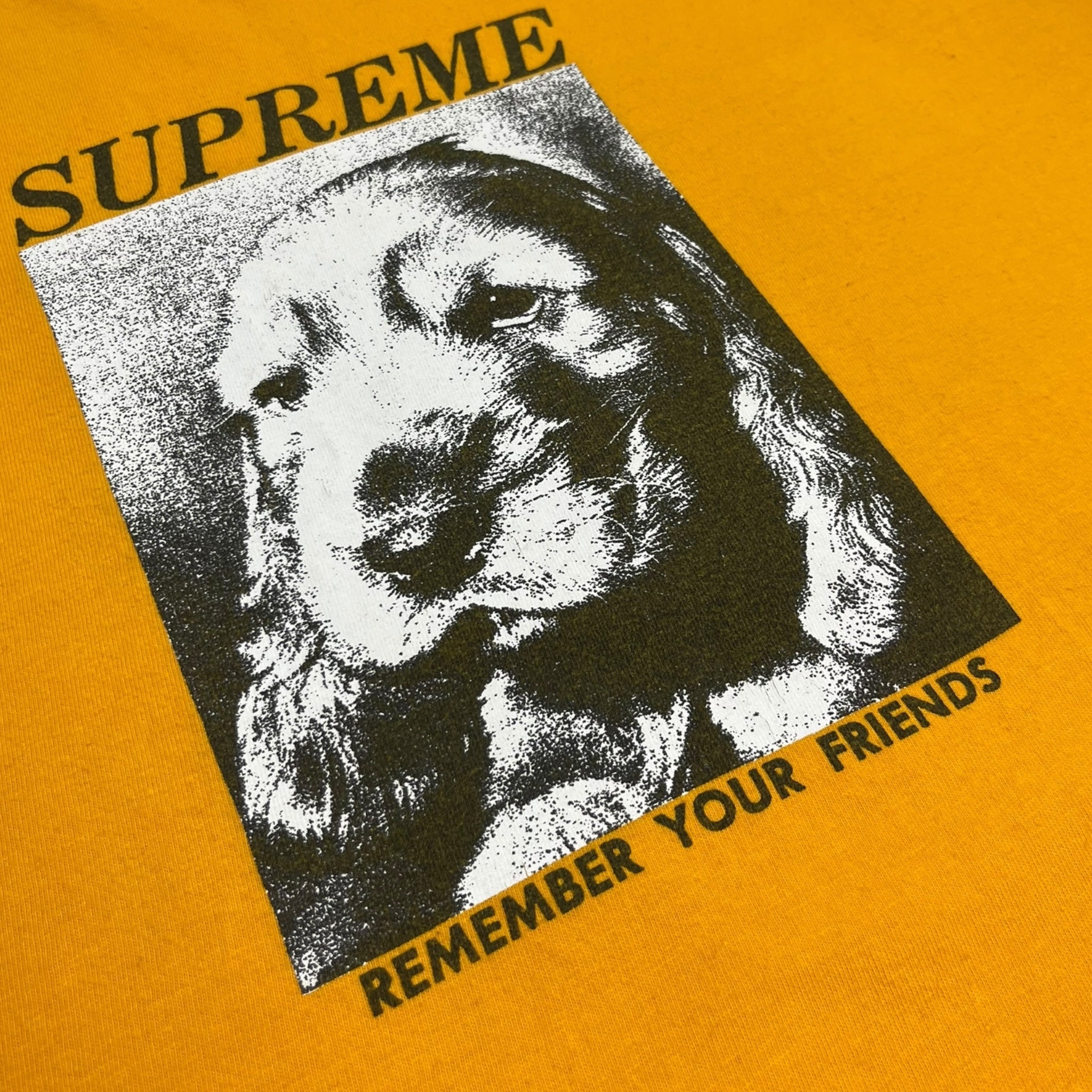 Supreme Remember T-Shirt Bright Orange
