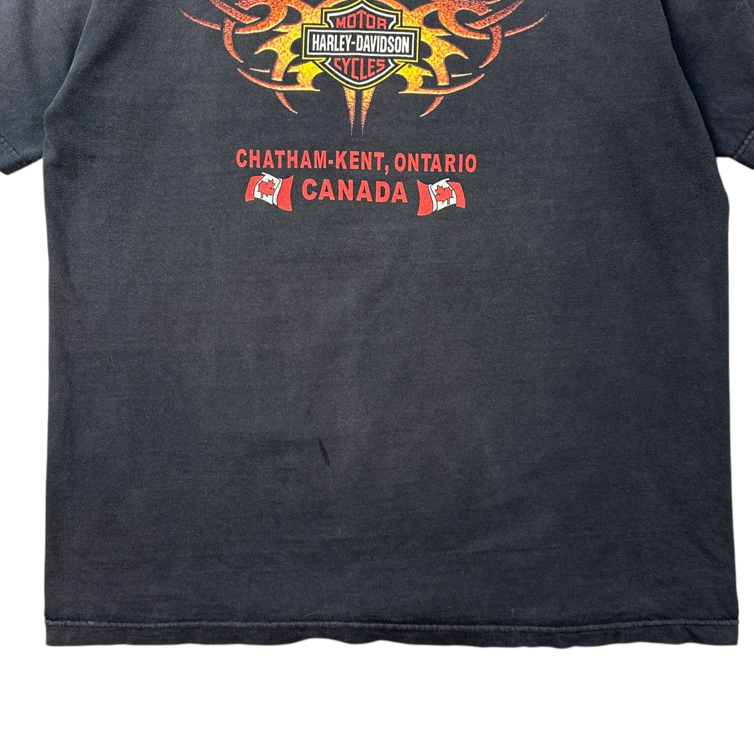 2004 Harley Davidson Dukes Chatham-Kent Ontario Tee Black