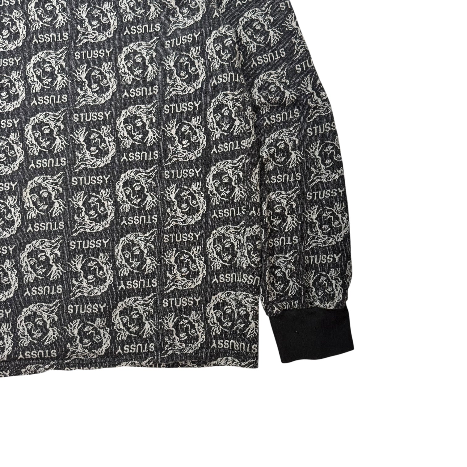 Stussy Venus Rosa Sweater Grey/Black