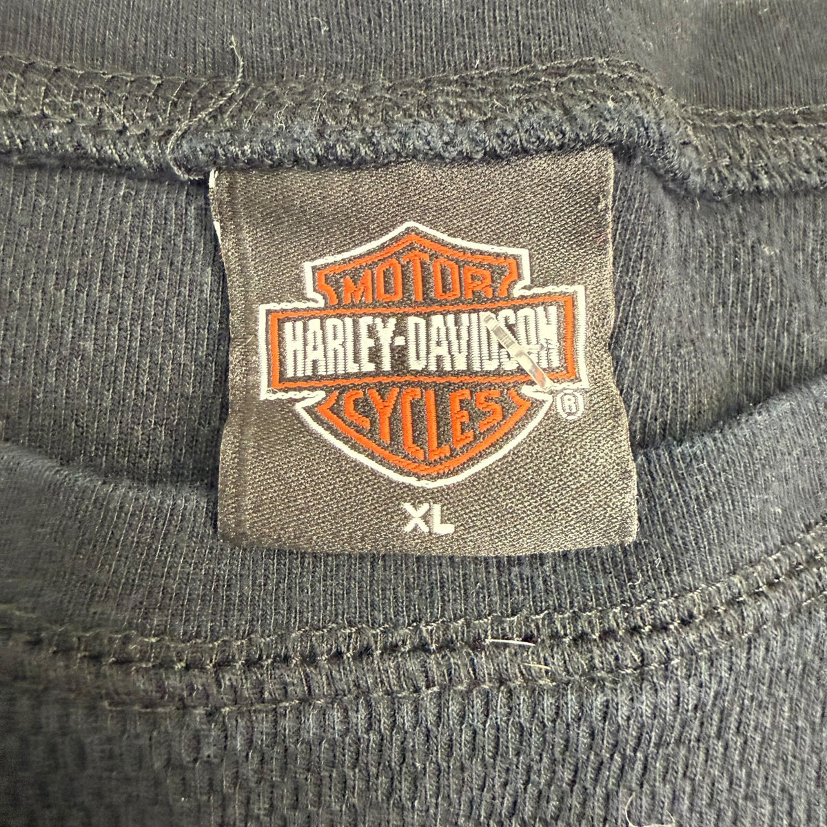 2002 Harley Davidson Of Fort McMurray Thermal L/S Tee Black