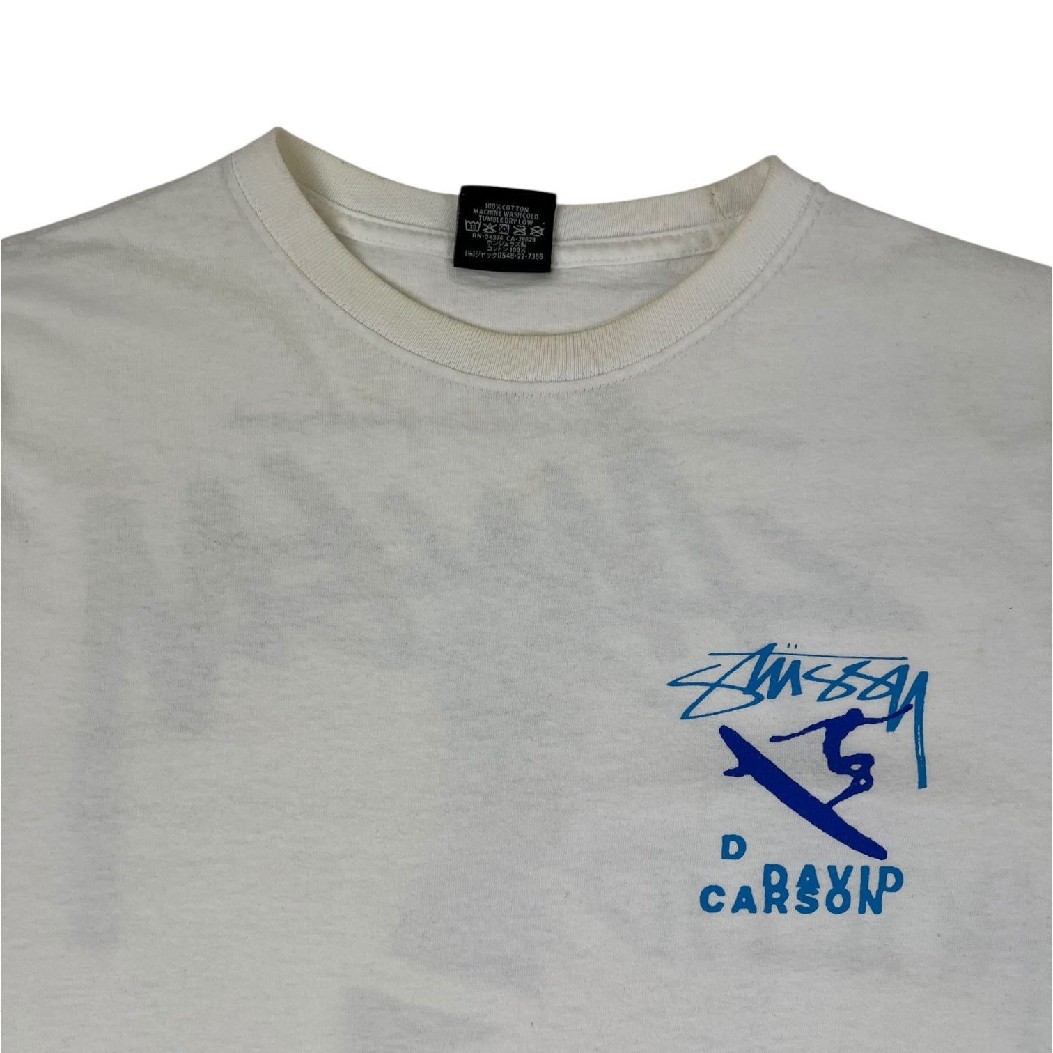 Stussy x David Carson “ Do Your Thang” T-Shirt White