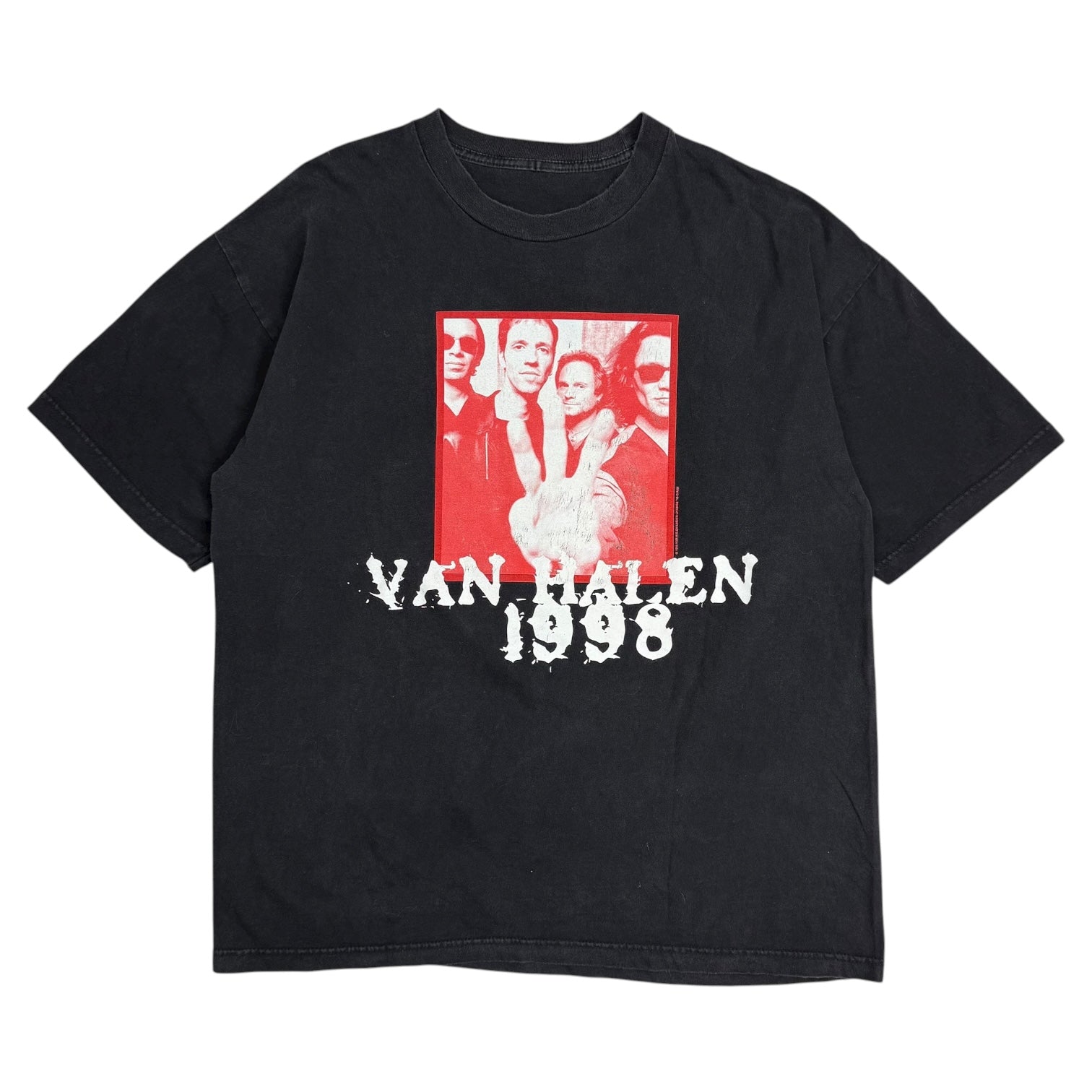 1998 Van Halen 3 U.S. Tour Tee Black