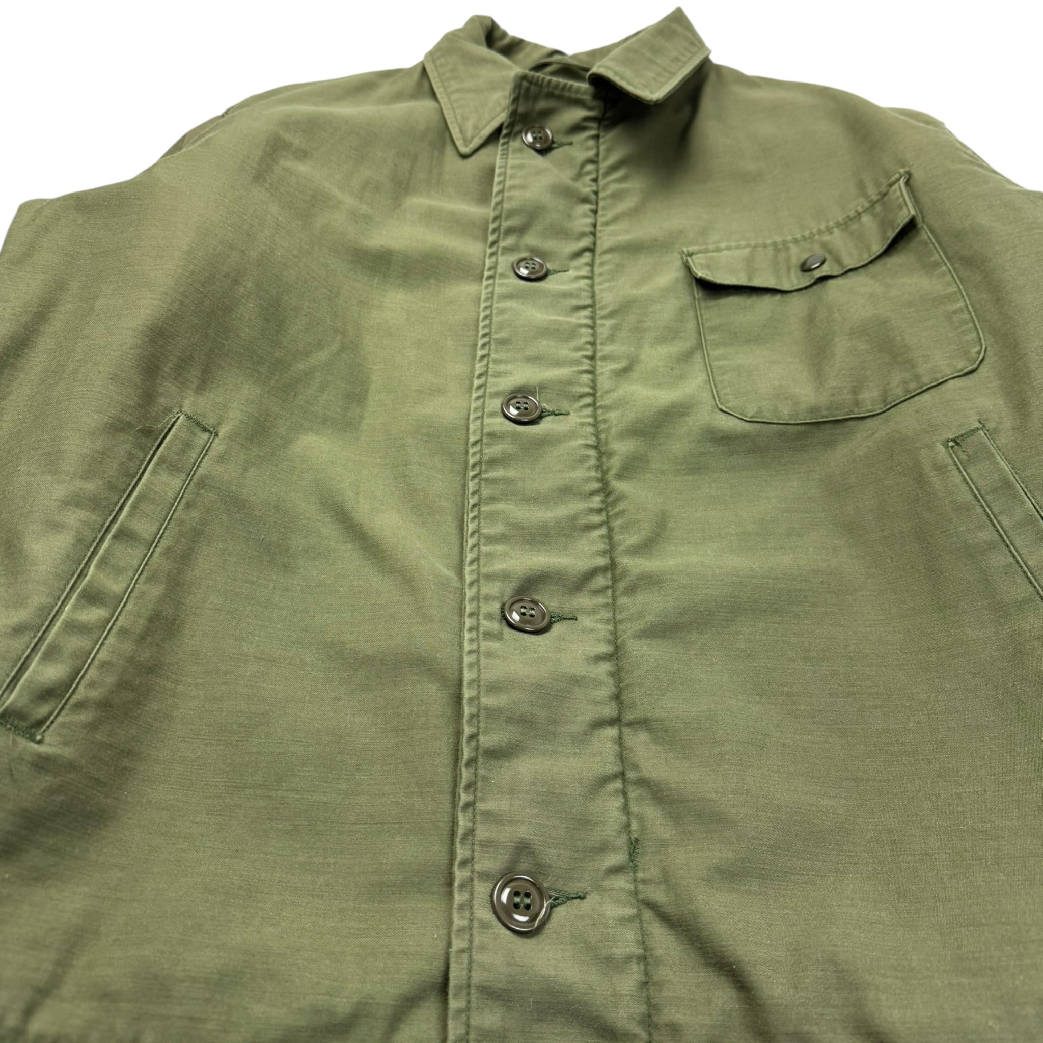 Vintage Military Cold Weather Type-1 Utility Jacket Green