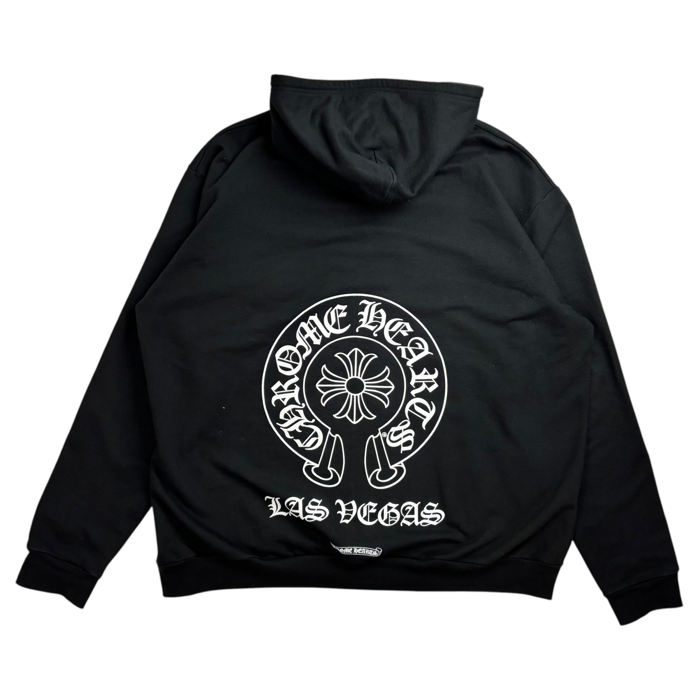 Chrome Hearts Las Vegas Zip Up Hoodie Black