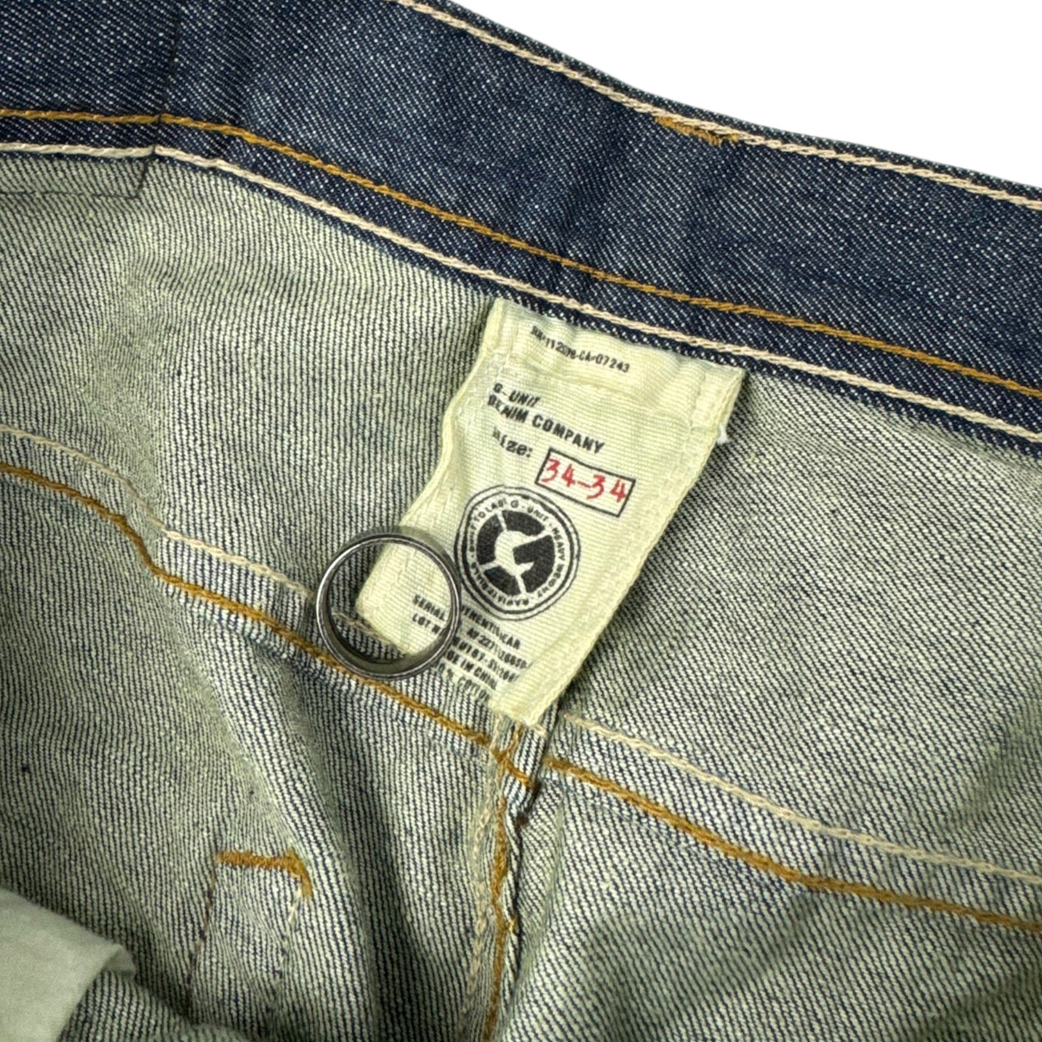 Vintage Y2K G-Unit Embroidered Baggy Denim