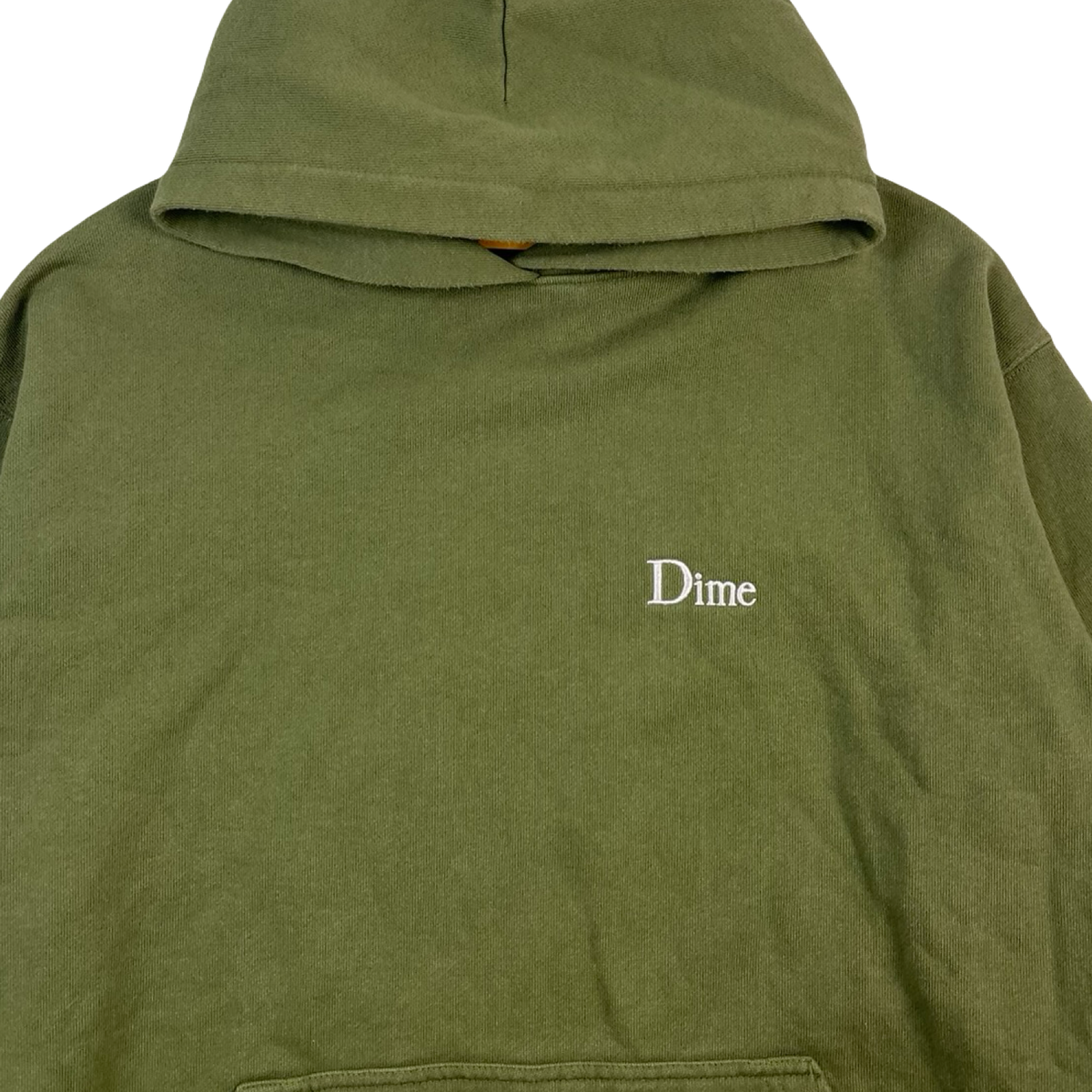 Dime Classic Logo Hoodie Olive