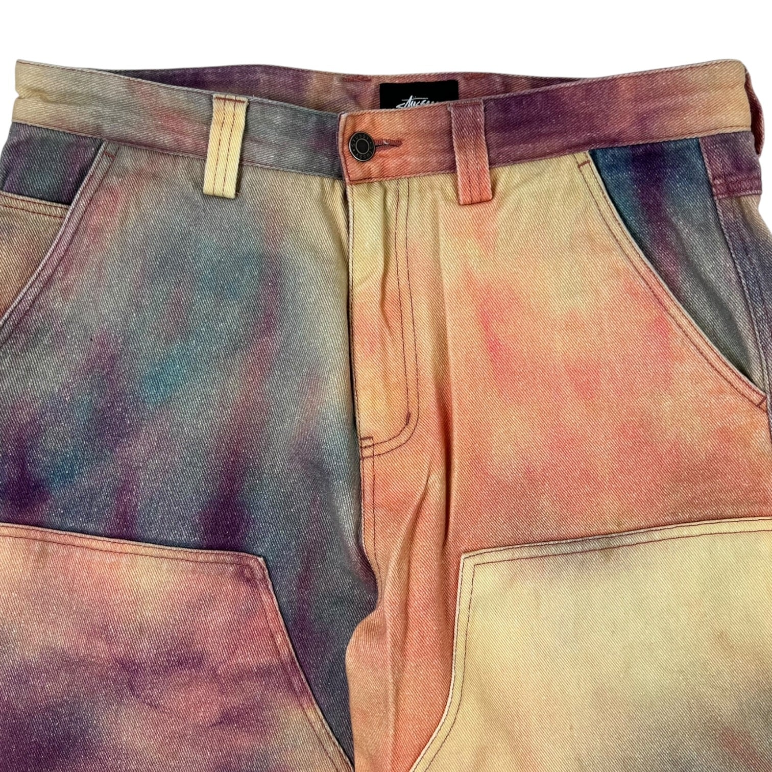 Stussy Watercolour Double Knee Pant Tie-Dye