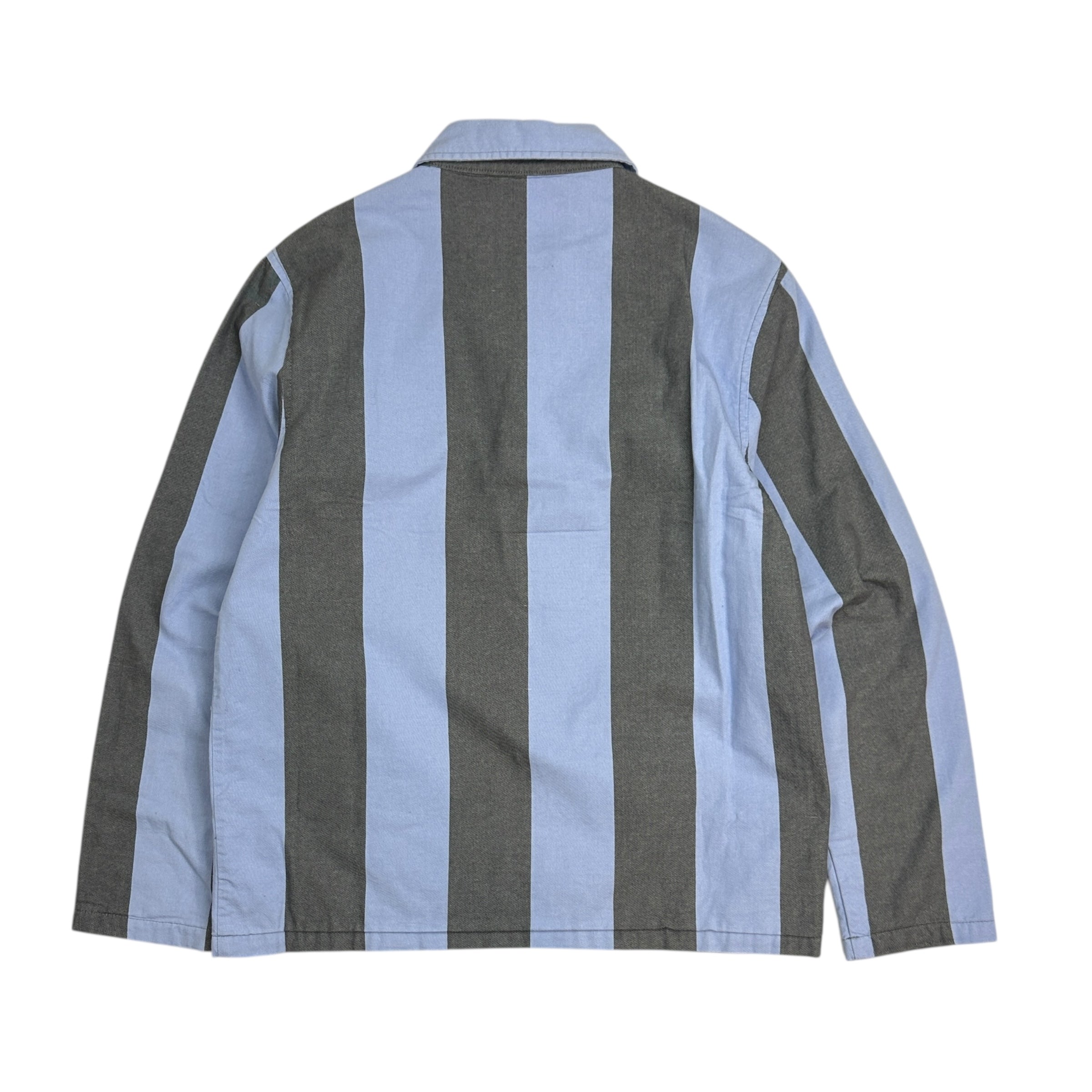 Stussy Etta Striped Coach Jacket Blue/Grey