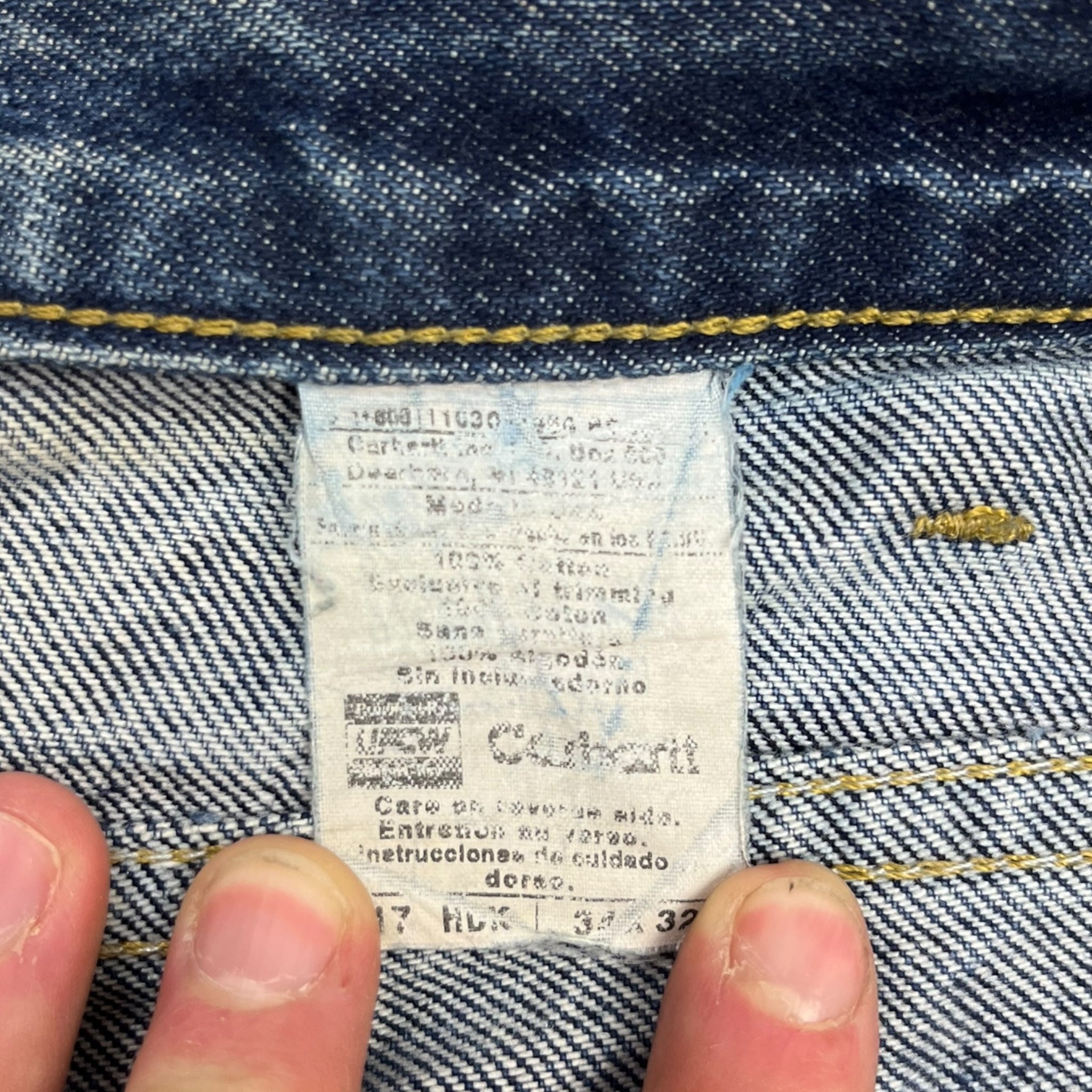 Carhartt Worked in Washed Denim Jeans