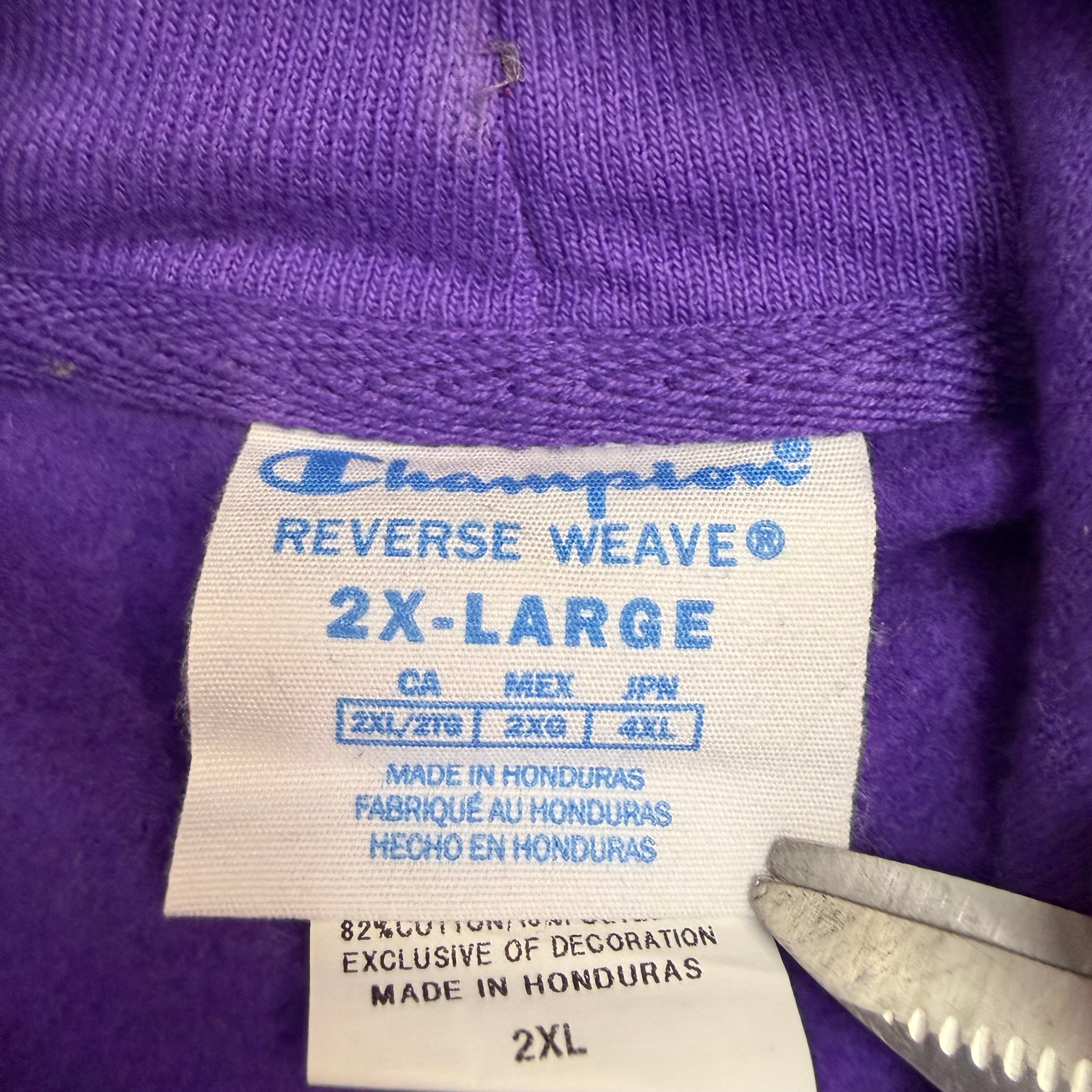 Legends League Champion Reverse Weave Hoodie Purple