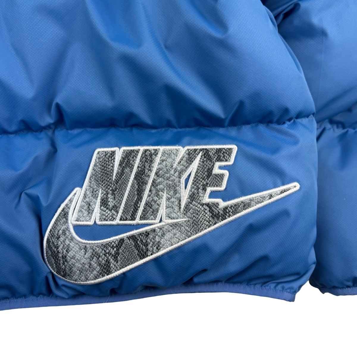 Supreme Nike Reversible Puffy Jacket Blue